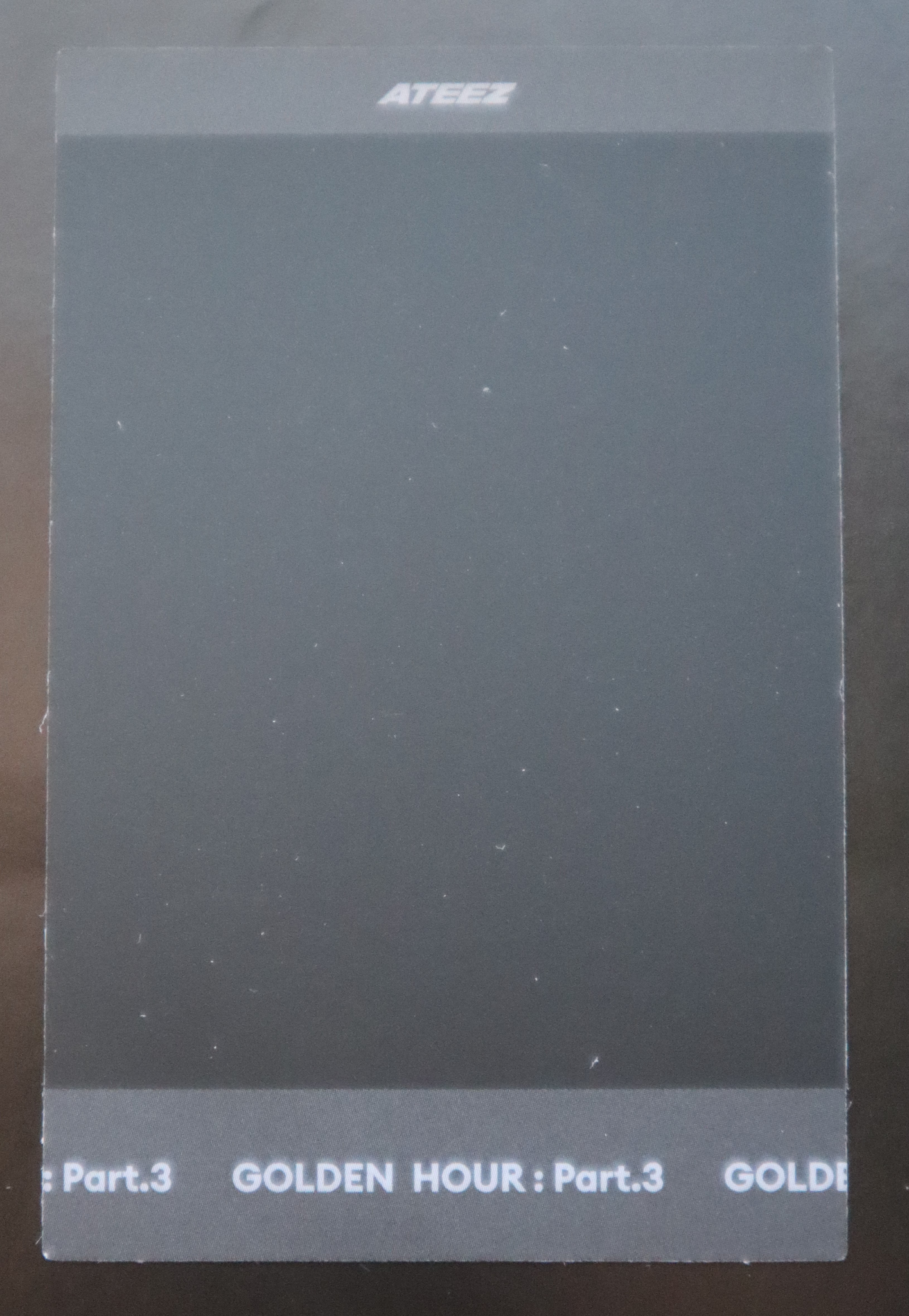 ATEEZ Yeosang ATEEZ - Yeosang - Golden Hour : Part.3 Album - Poca Album Polaroid listing photo 2