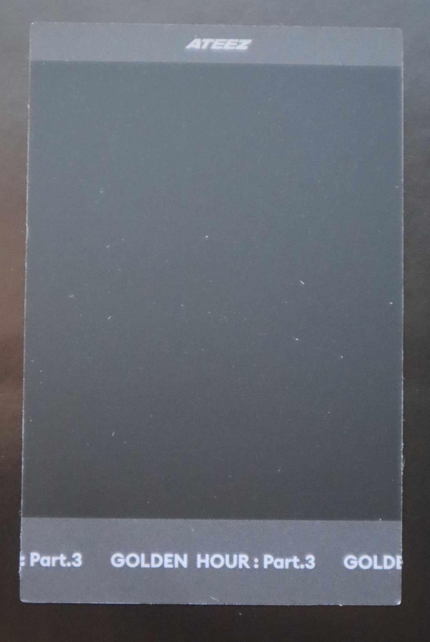 ATEEZ San ATEEZ - San - Golden Hour : Part.3 Album poca album polaroid listing photo 2