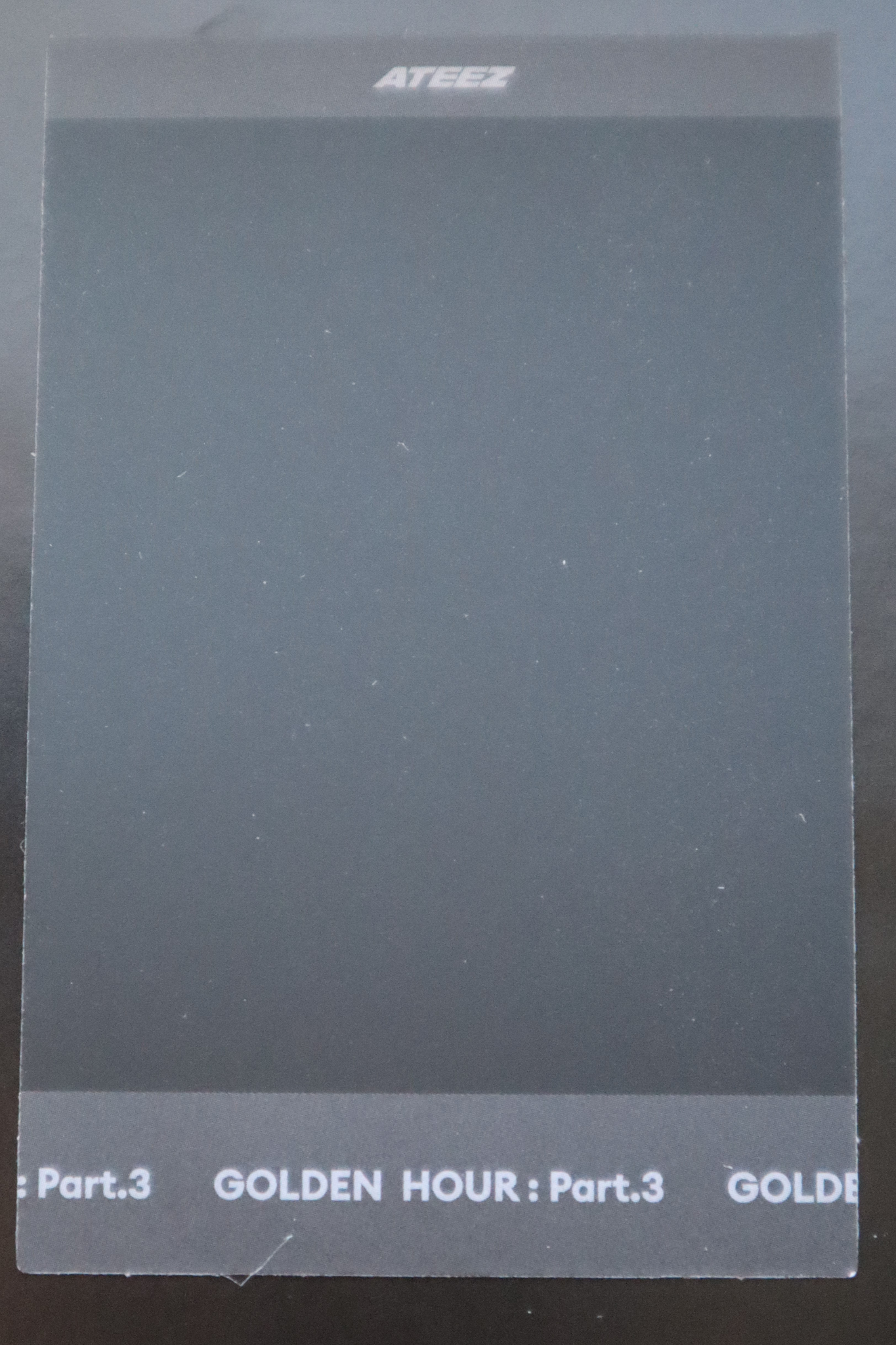 ATEEZ Mingi ATEEZ - Mingi - Golden Hour : Part.3 Album - Poca Album Polaroid listing photo 2