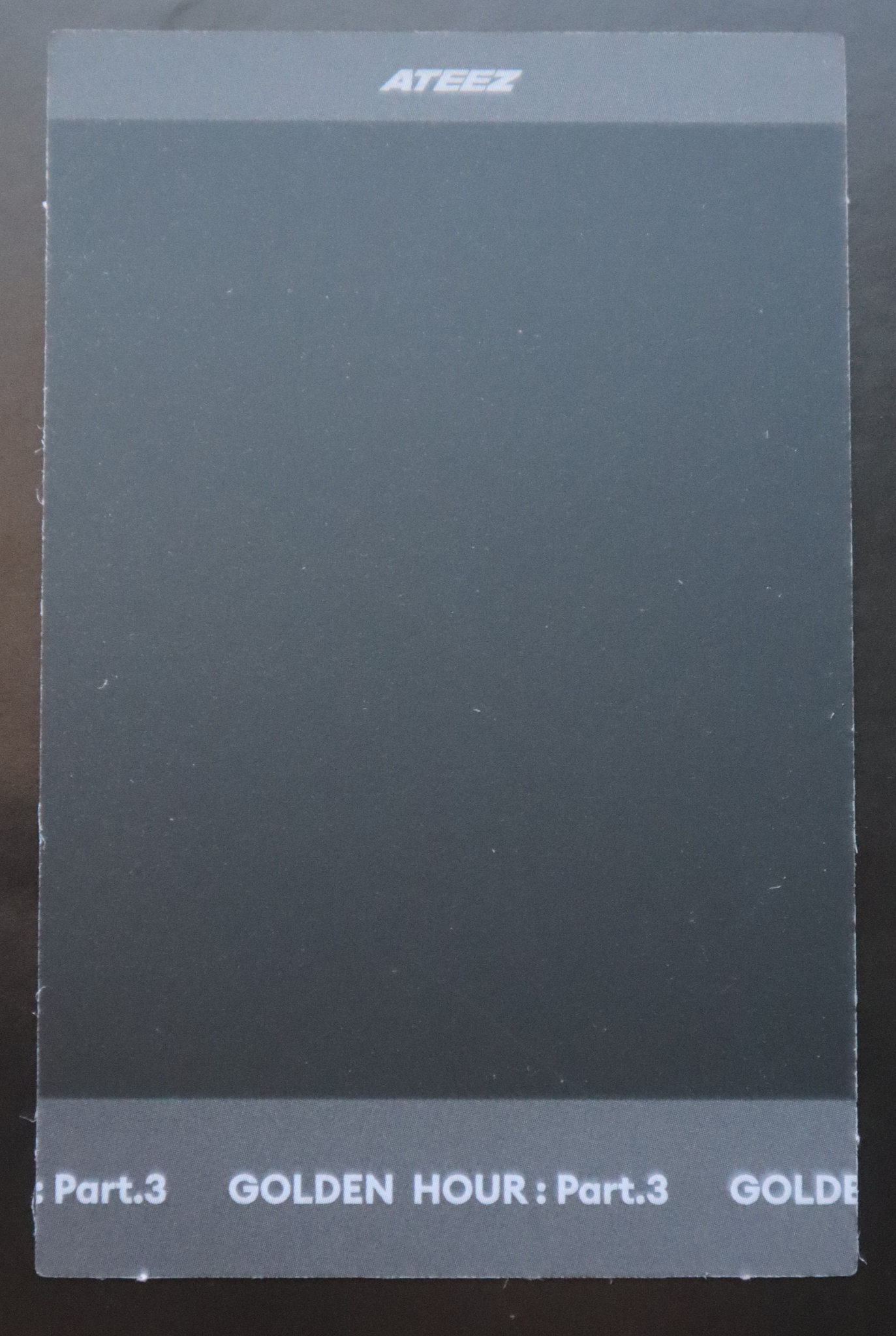 ATEEZ Hongjoong ATEEZ - Hongjoong - Golden Hour : Part.3 Album polaroid poca album listing photo 2