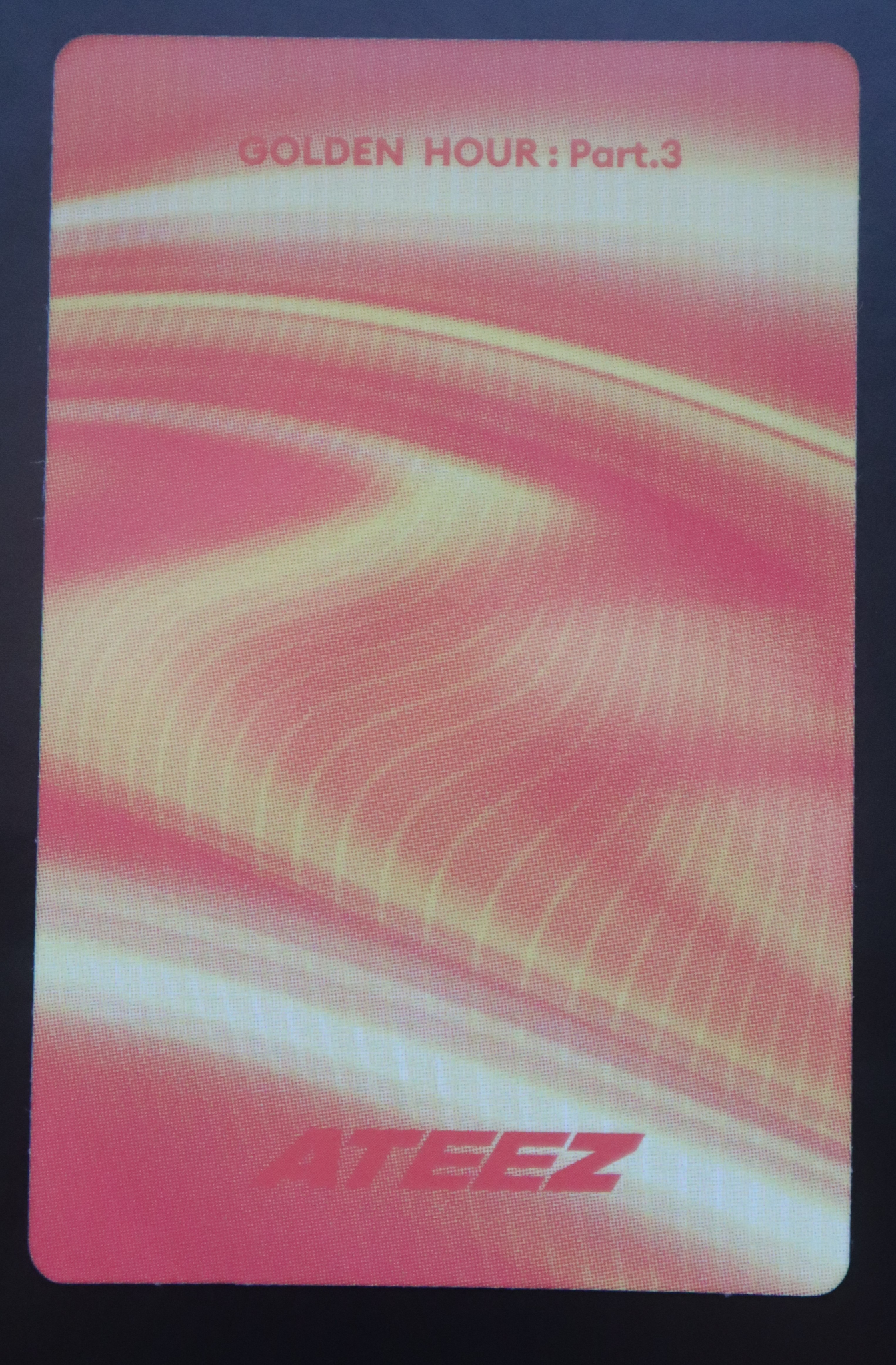 ATEEZ ATEEZ - Golden Hour : Part.3 Album album photocard poca album ATEEZ Ver. listing photo 2