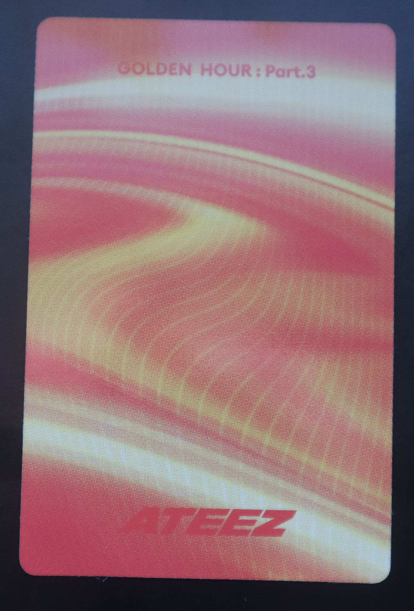 ATEEZ Seonghwa ATEEZ - Seonghwa - Golden Hour : Part.3 Album poca album image card 2 listing photo 2