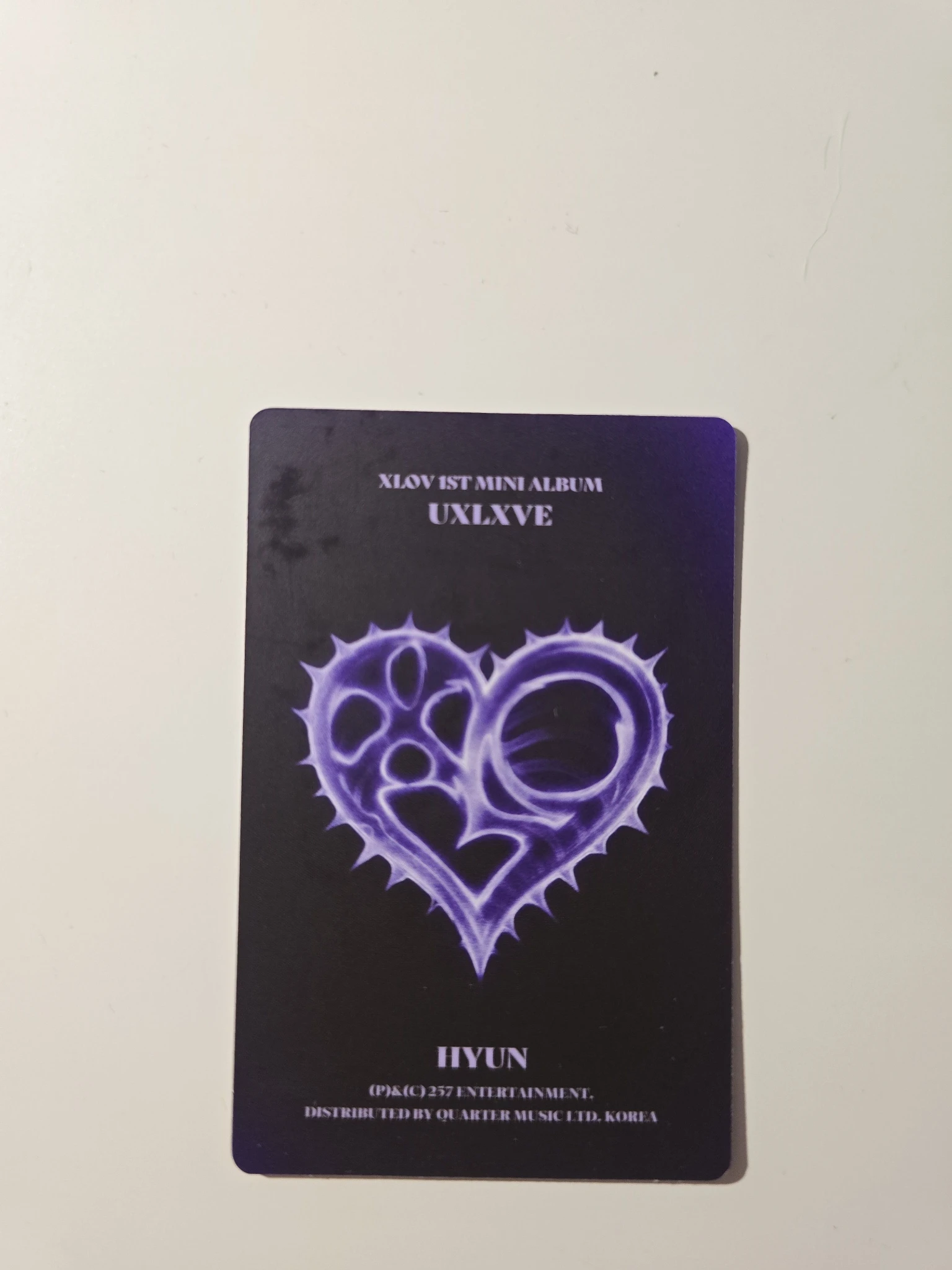 XLOV Hyun XLOV - Hyun - UXLXVE Album listing photo 2