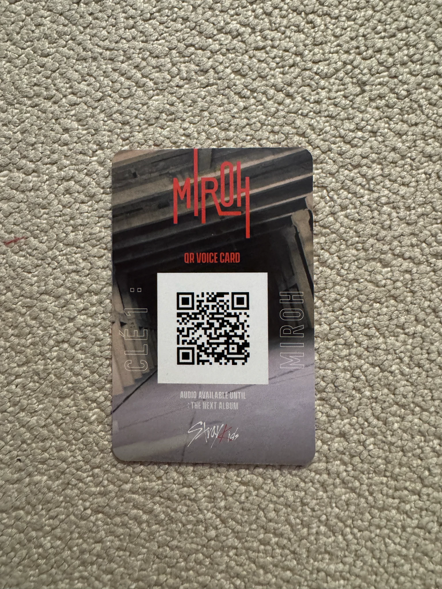 Stray Kids Felix Stray Kids - Felix - Clé 1: Miroh Album album photocard red border ver. listing photo 2