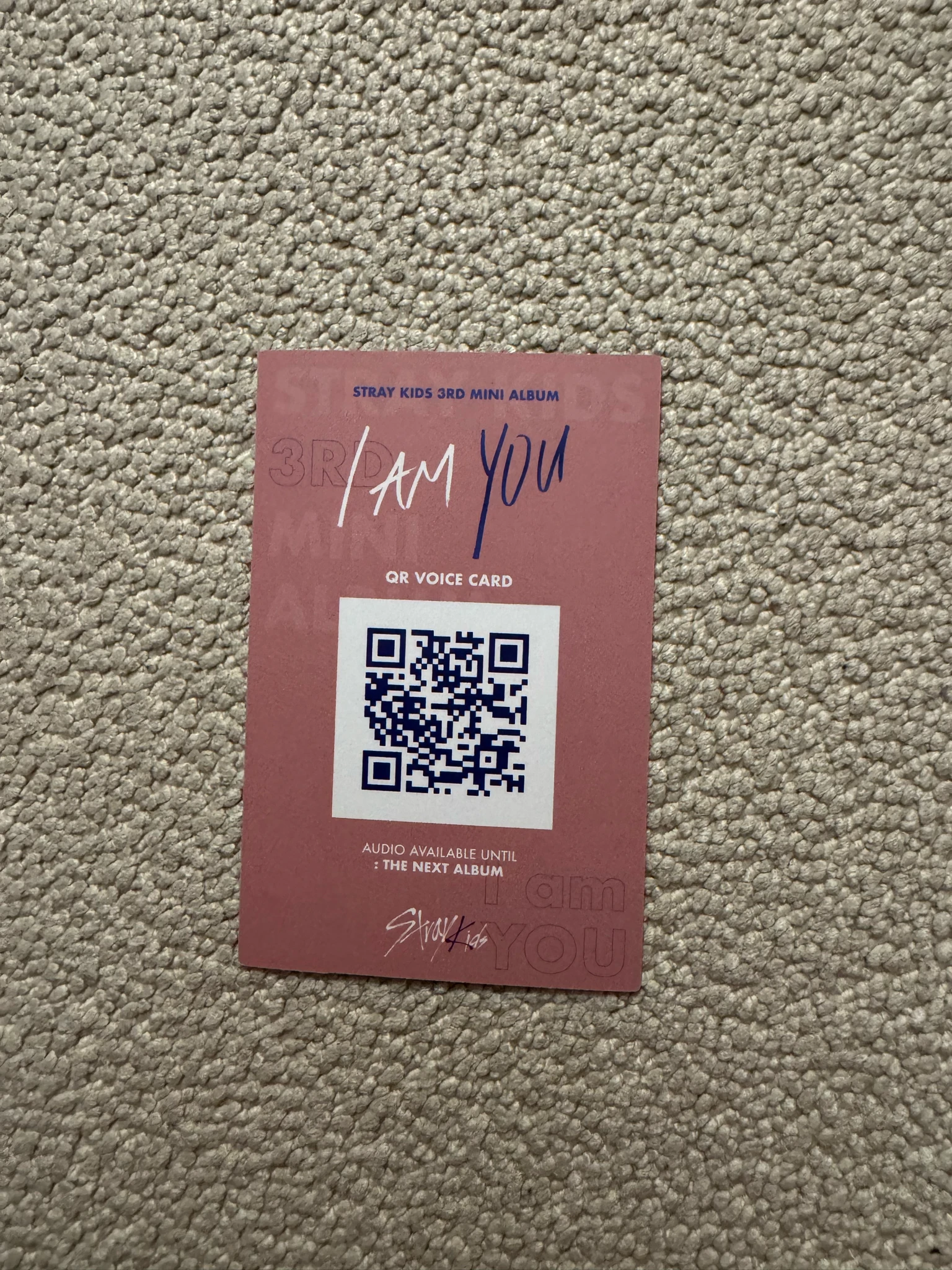 Stray Kids Felix Stray Kids - Felix - I am YOU Album album photocard name ver. listing photo 2