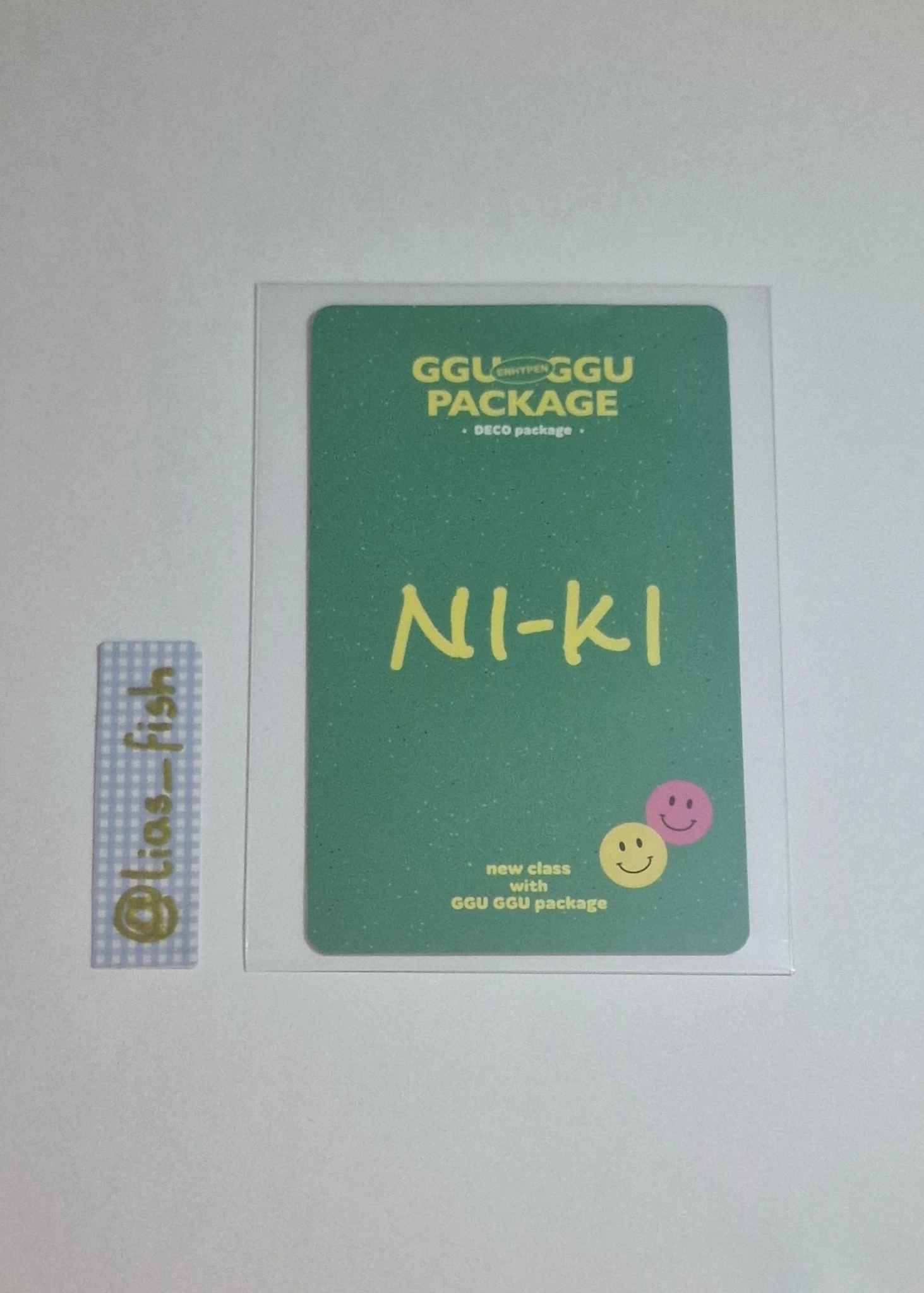 ENHYPEN Ni-ki ENHYPEN - Ni-ki - 2021 GGU GGU Package Other photocard set listing photo 2