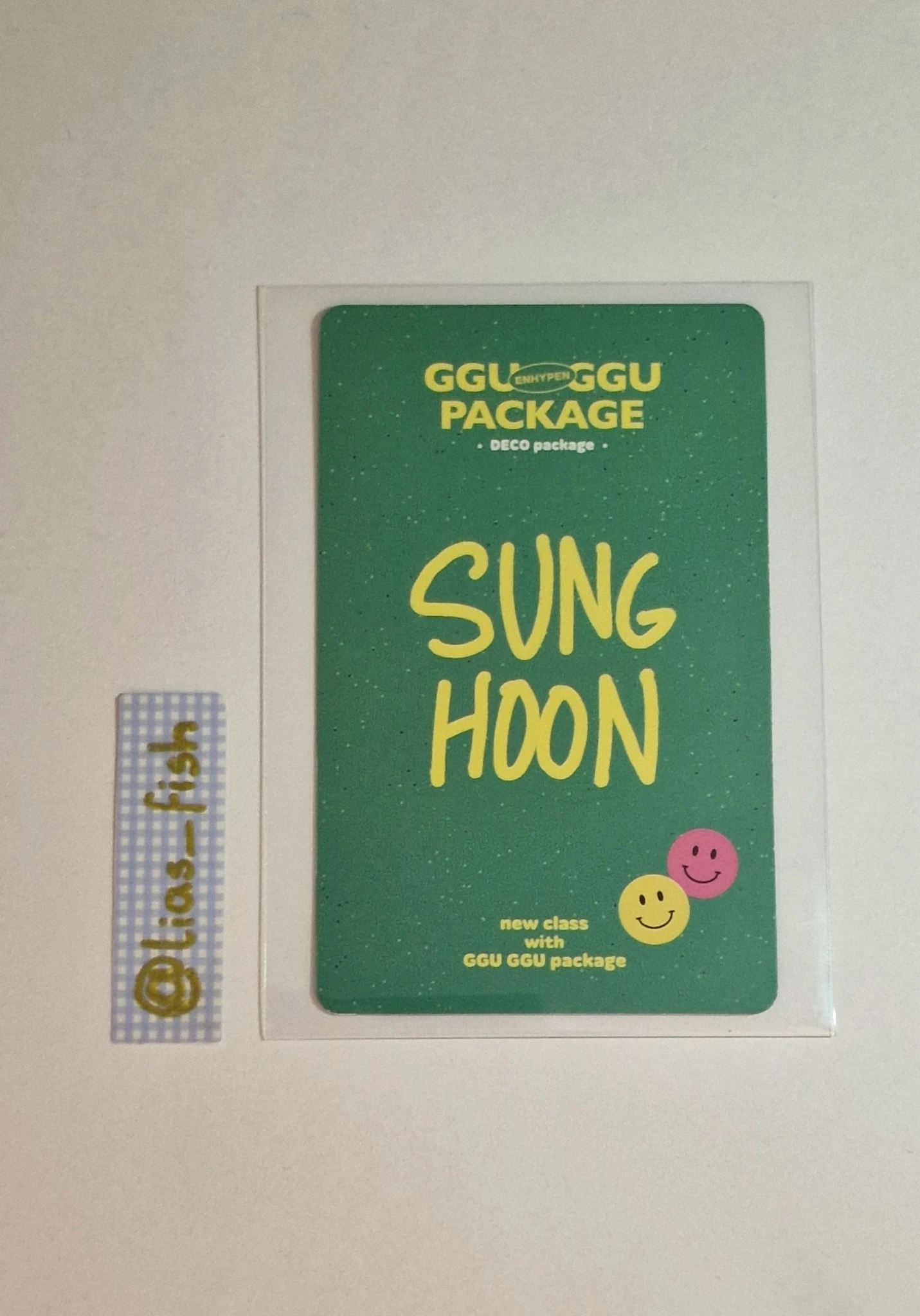 ENHYPEN Sunghoon ENHYPEN - Sunghoon - 2021 GGU GGU Package Other photocard set listing photo 2