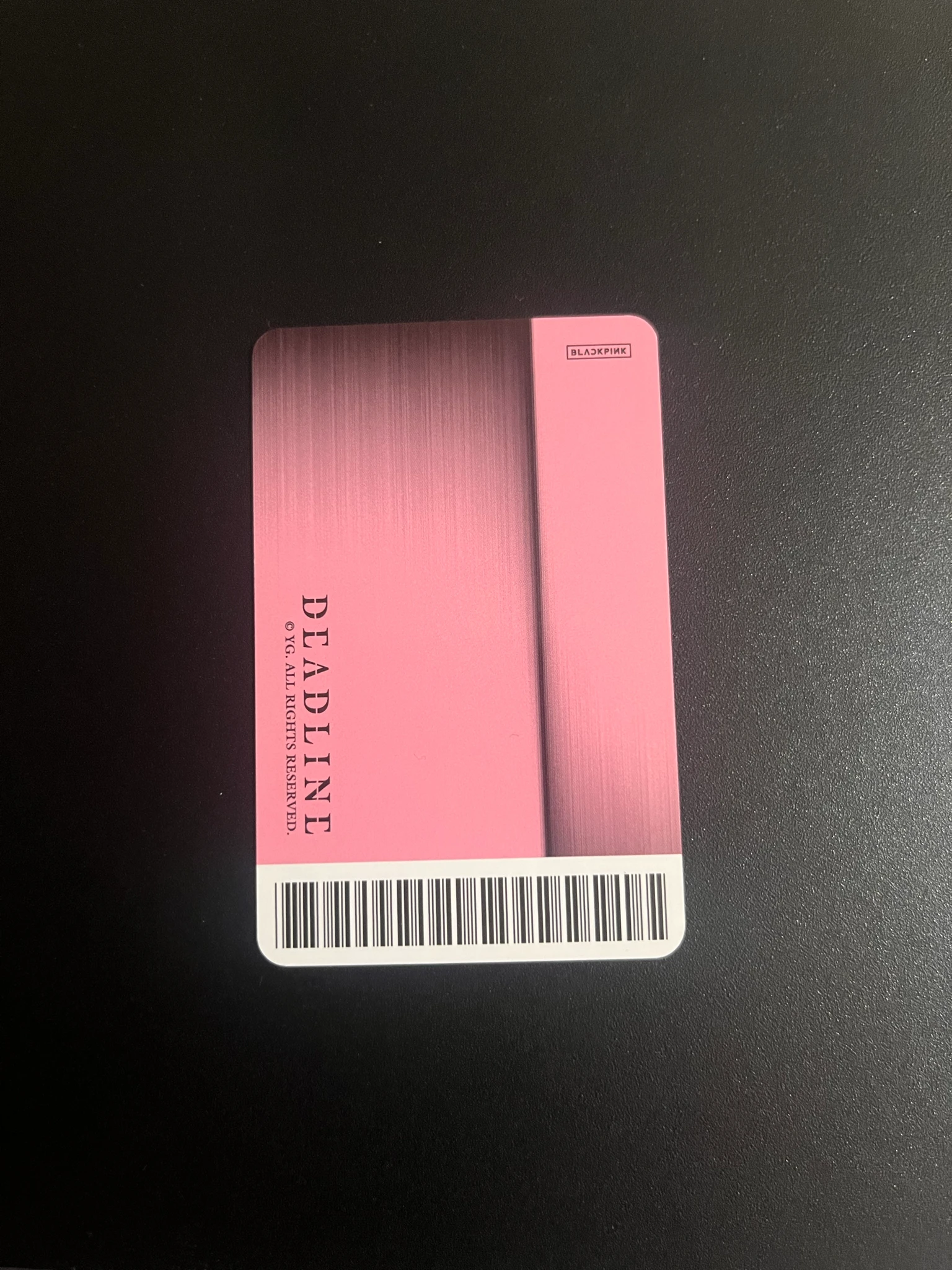 BLACKPINK Jennie BLACKPINK - Jennie - Deadline Album ktown4u pob (pre-order benefit) giveaway event listing photo 2