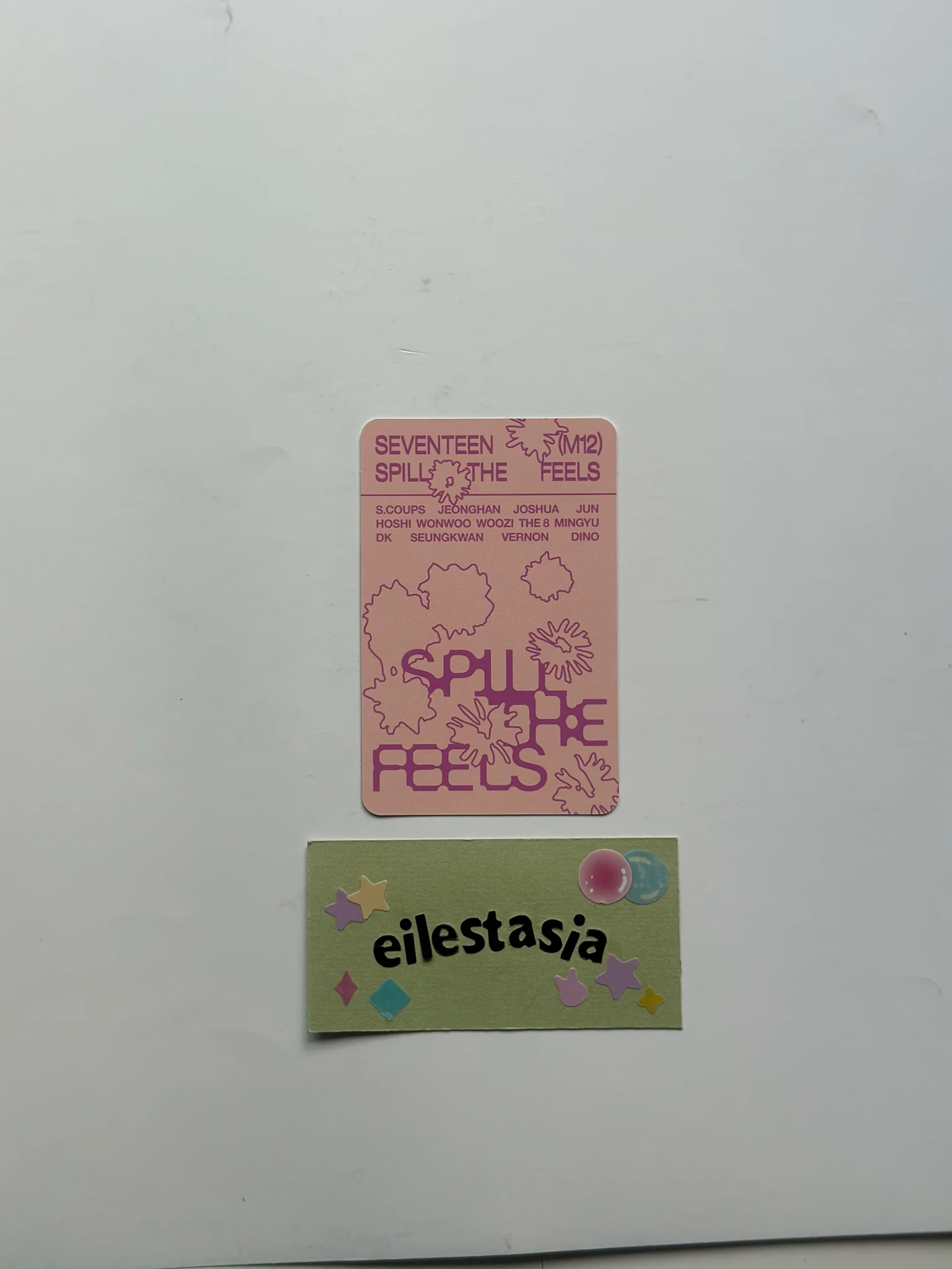 SEVENTEEN Vernon SEVENTEEN - Vernon - Spill the Feels Album album photocard feel new version listing photo 2