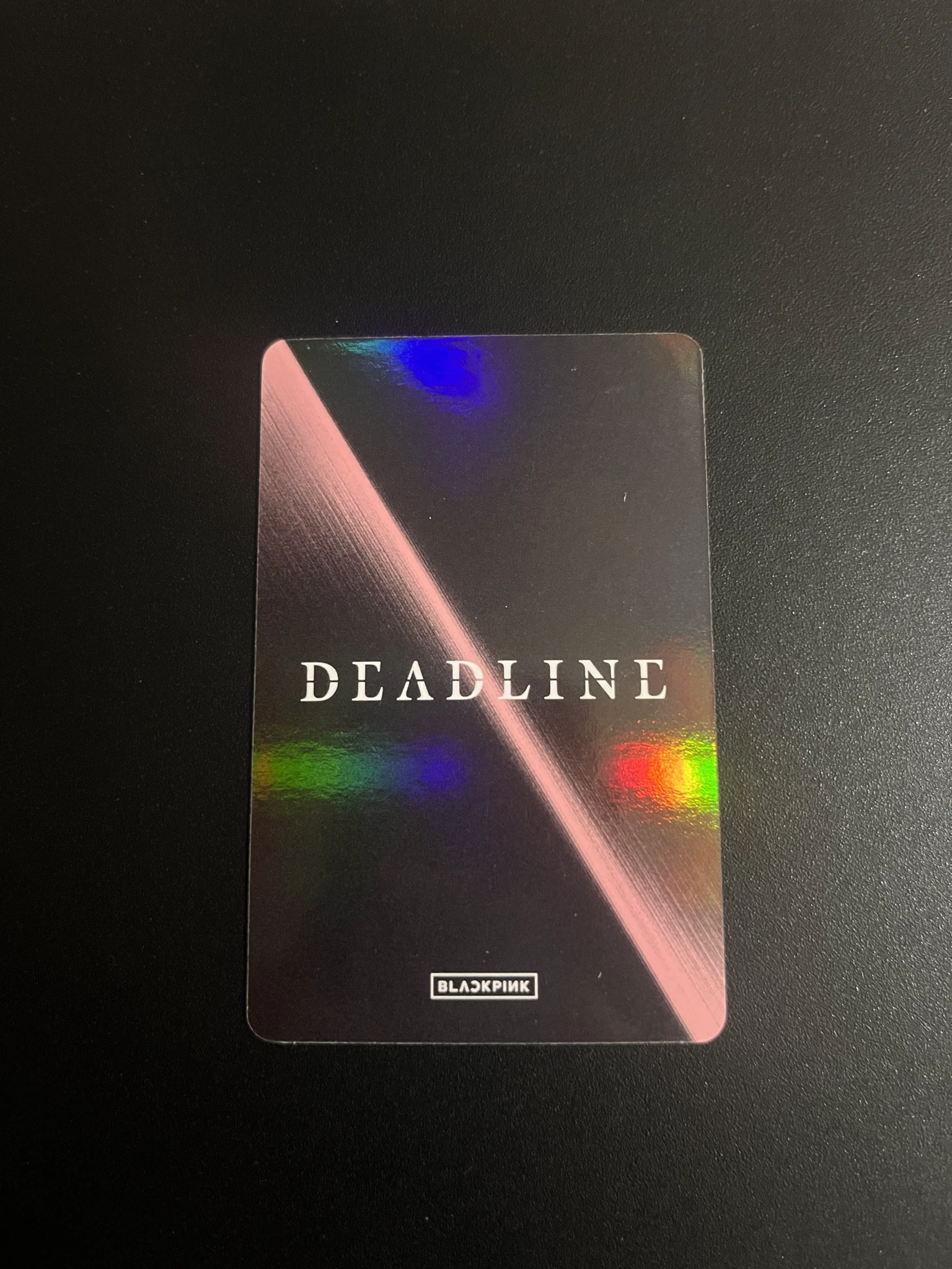 BLACKPINK Lisa BLACKPINK - Lisa - Deadline Album silver version album photocard listing photo 2