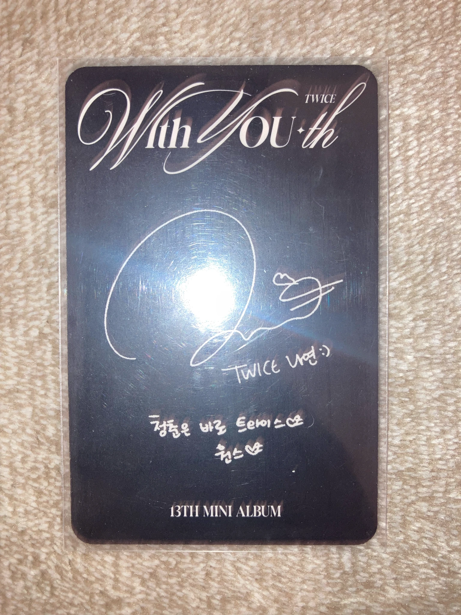 TWICE Nayeon TWICE-Nayeon-Album-with you-th listing photo 2
