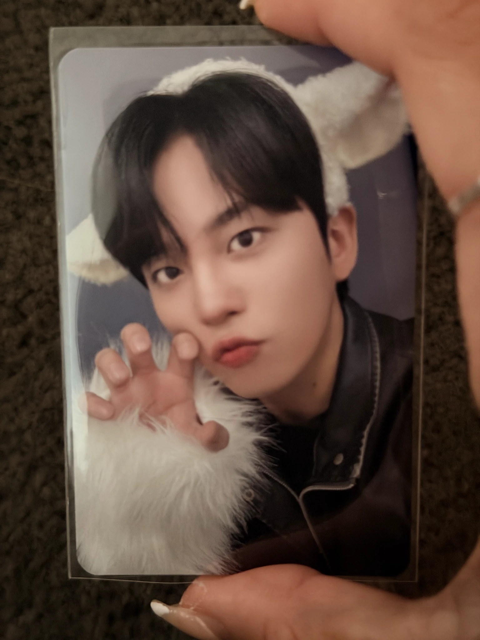ATEEZ Jongho ATEEZ - Jongho - Golden Hour : Part.4 Album makestar pob (pre-order benefit) fansign round 5 listing photo 2