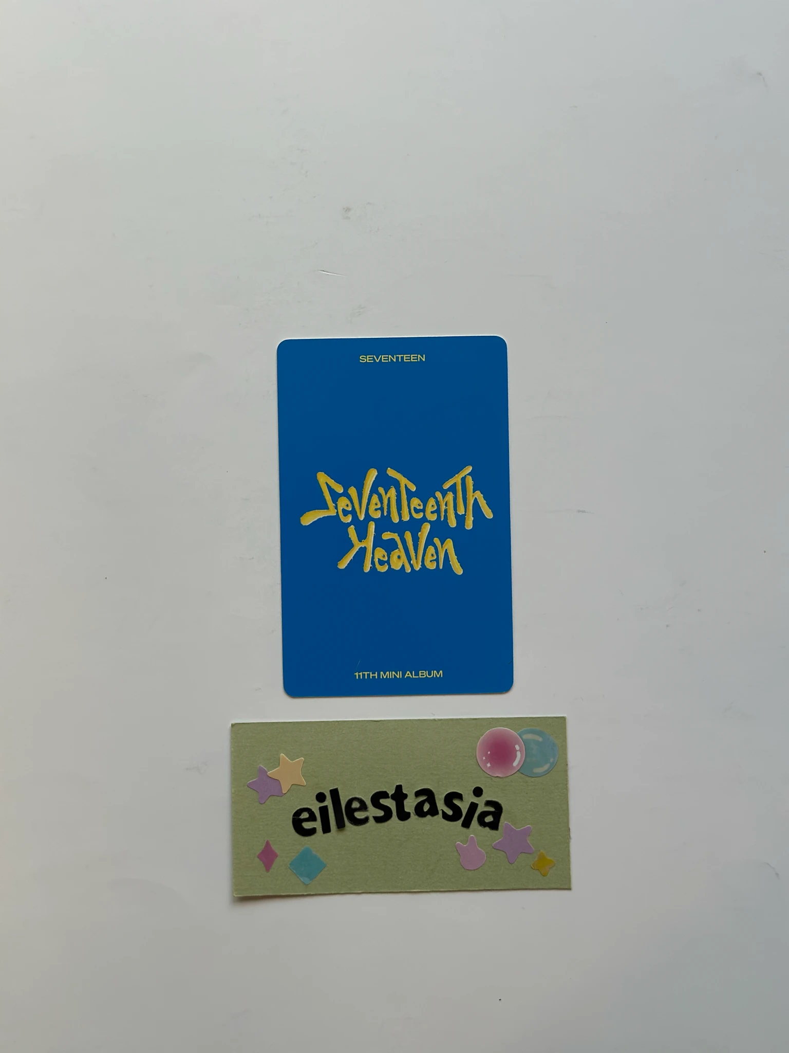 SEVENTEEN Jeonghan SEVENTEEN - Jeonghan - Seventeenth Heaven Album album photocard carat ver. listing photo 2