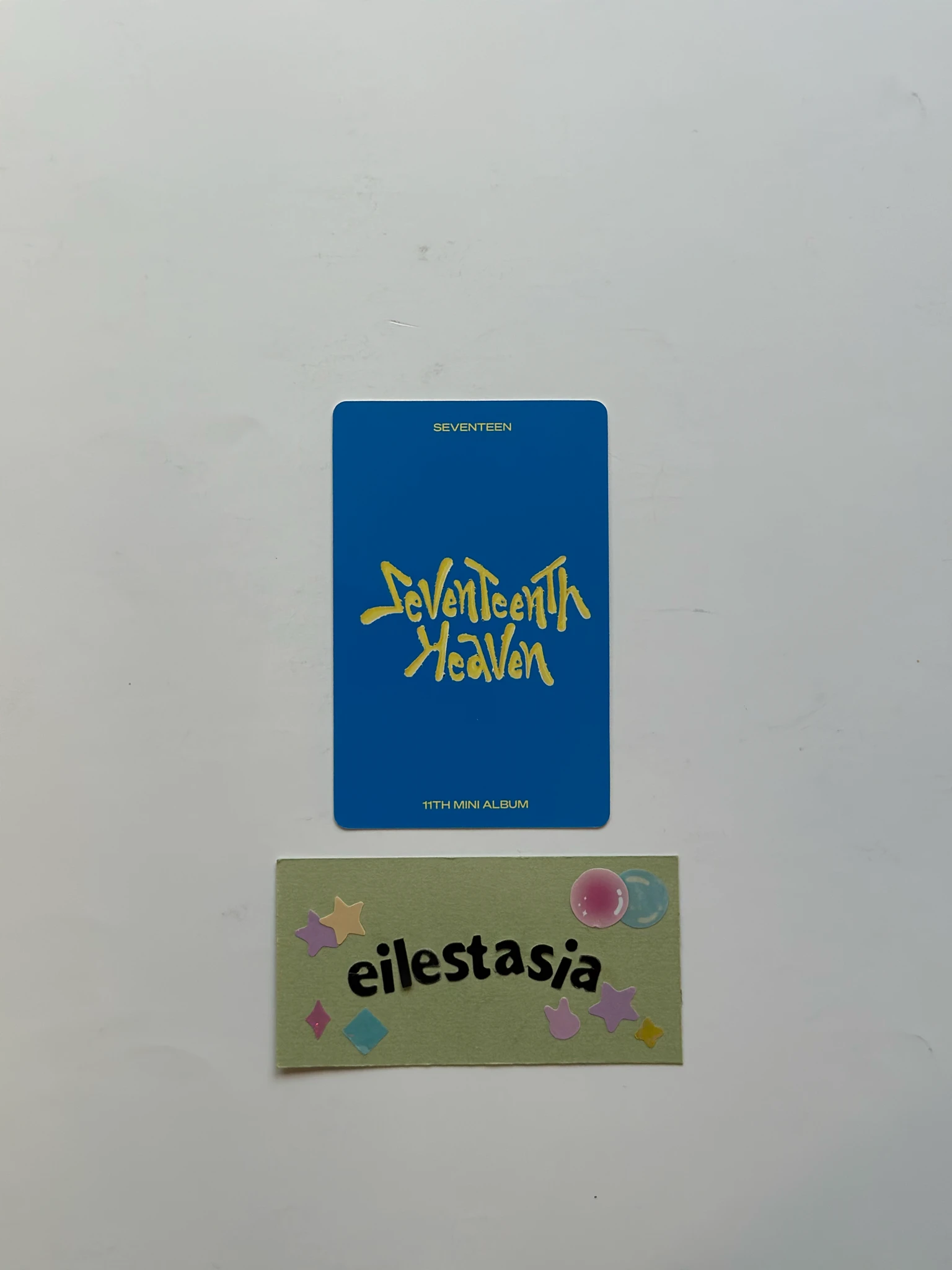SEVENTEEN Hoshi SEVENTEEN - Hoshi - Seventeenth Heaven Album album photocard carat version listing photo 2