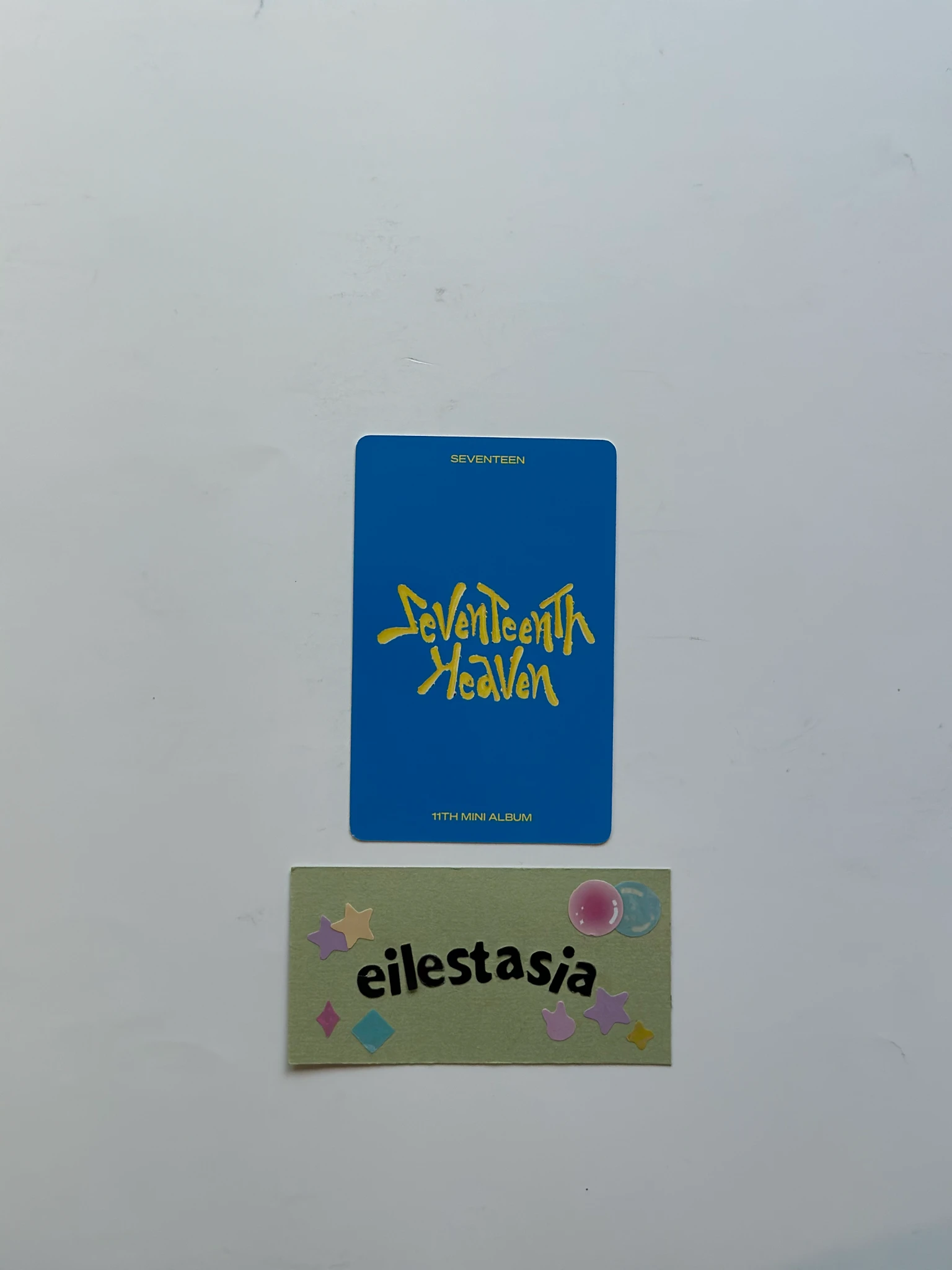SEVENTEEN Vernon SEVENTEEN - Vernon - Seventeenth Heaven Album album photocard carat version listing photo 2