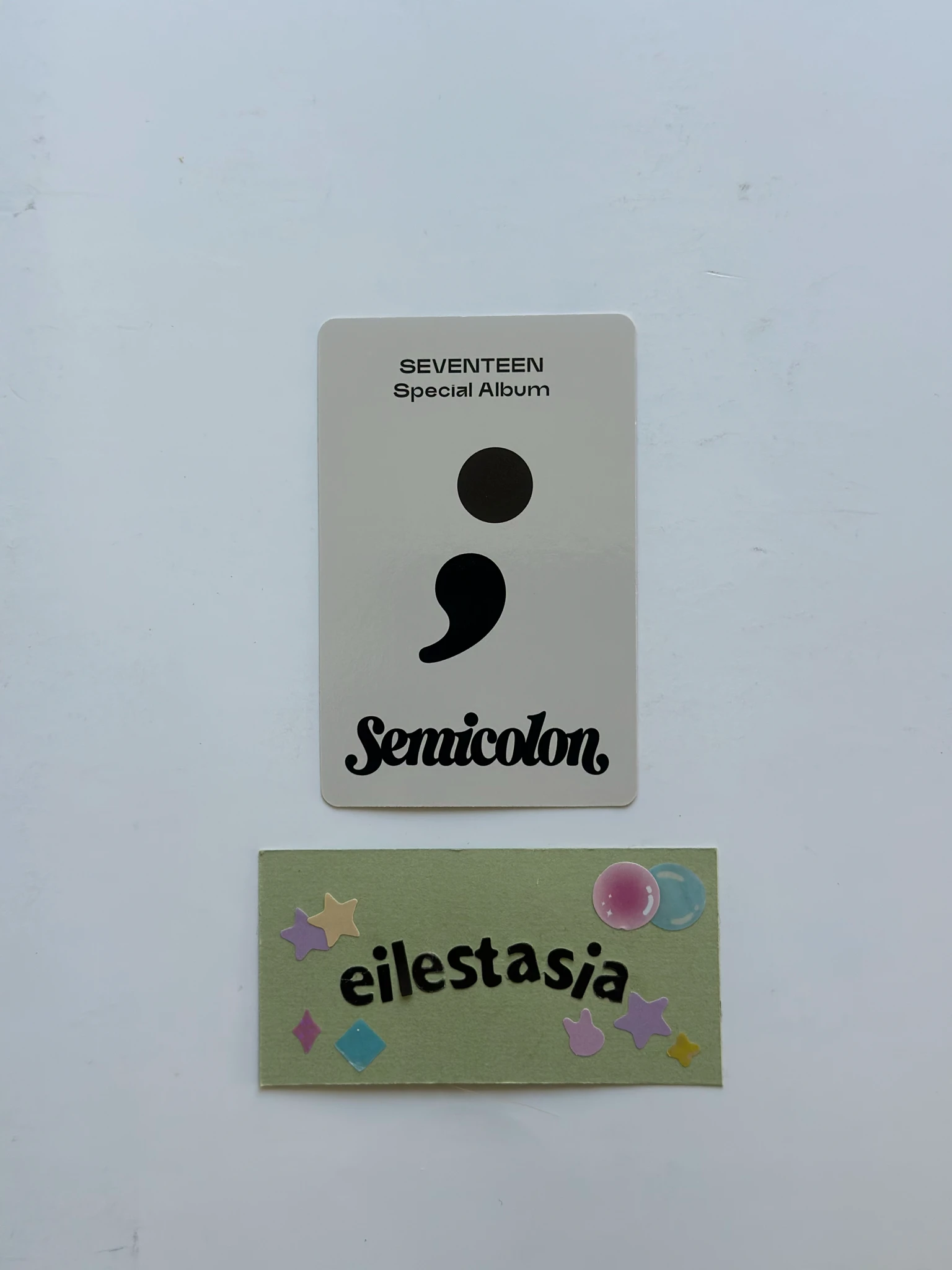 SEVENTEEN Dino SEVENTEEN - Dino - Semicolon Album album photocard korean album listing photo 2