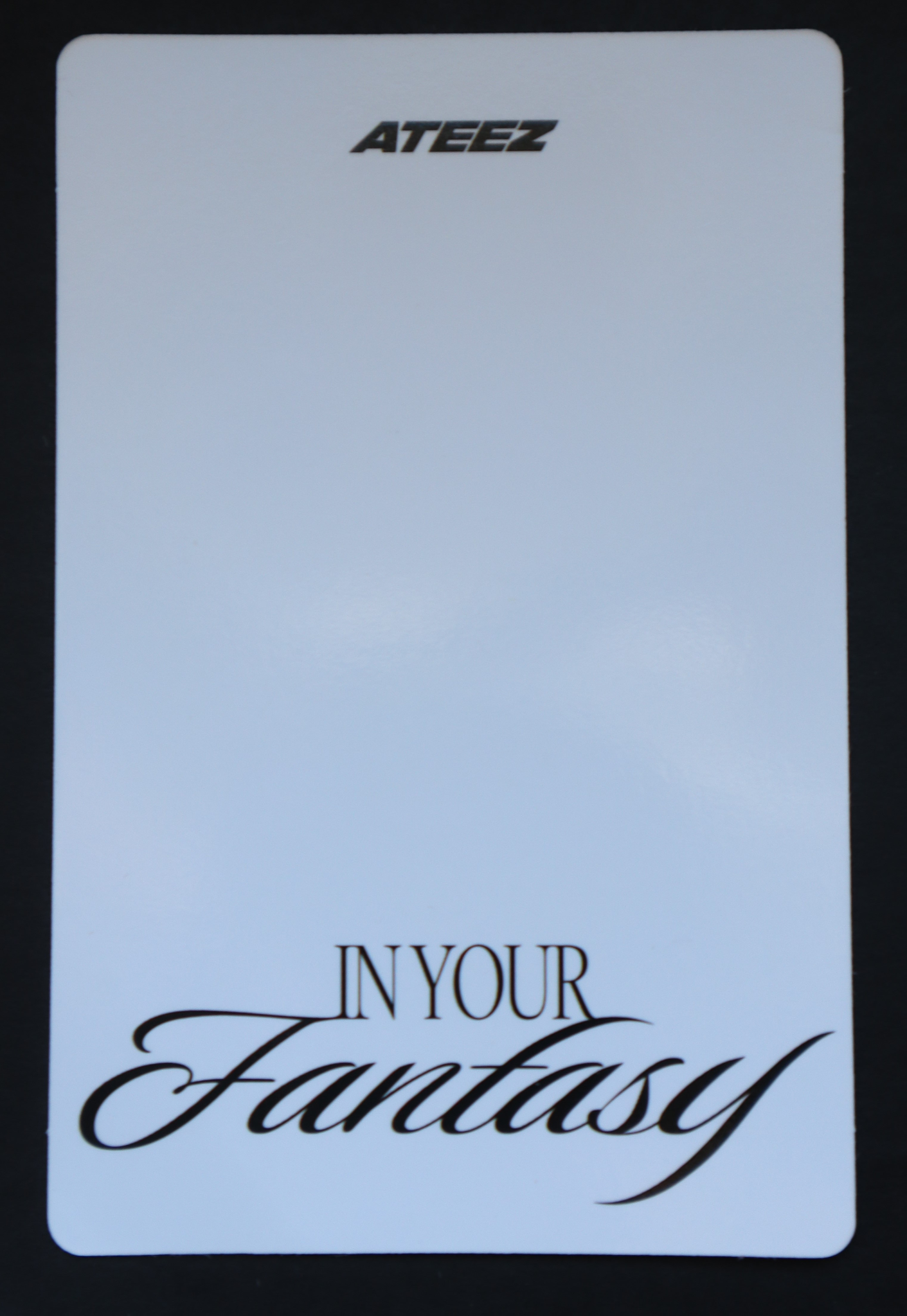ATEEZ Yeosang ATEEZ - Yeosang - Golden Hour : Part.3 'In Your Fantasy Edition' Album album photocard poca album listing photo 2