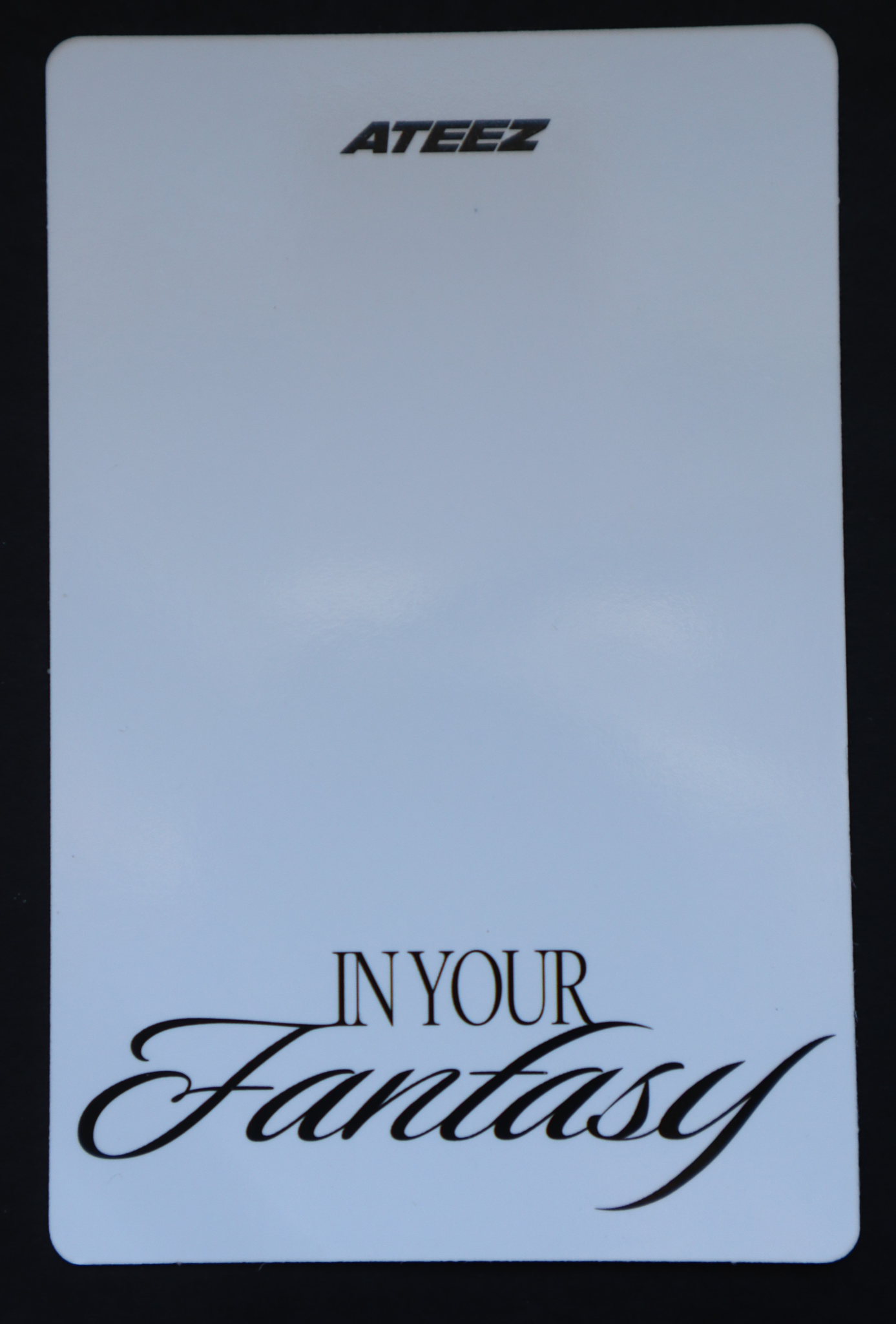 ATEEZ Wooyoung ATEEZ - Wooyoung - Golden Hour : Part.3 'In Your Fantasy Edition' Album poca album album photocard listing photo 2