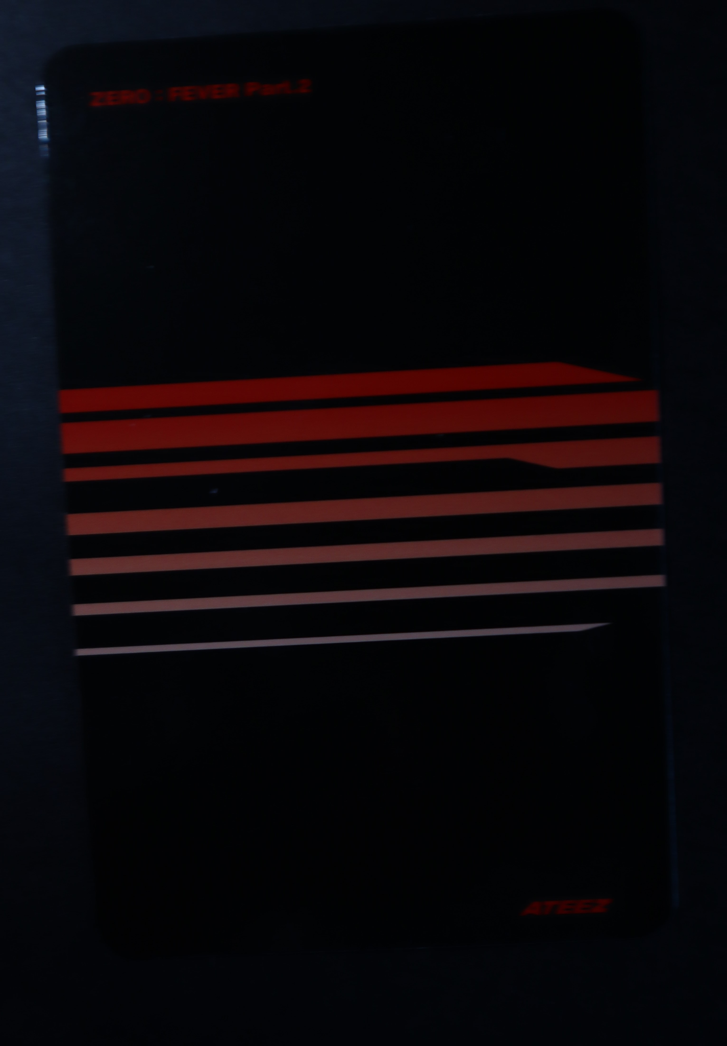 ATEEZ Yunho ATEEZ - Yunho - ZERO : FEVER Part.2 Album album photocard A version listing photo 2