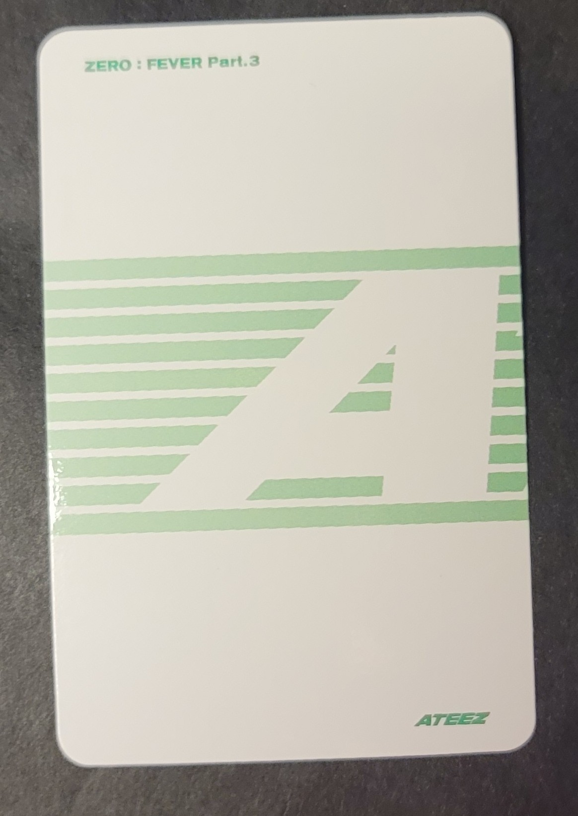 ATEEZ Hongjoong ATEEZ - Hongjoong - ZERO : FEVER Part.3 Album album photocard A version limited version listing photo 2