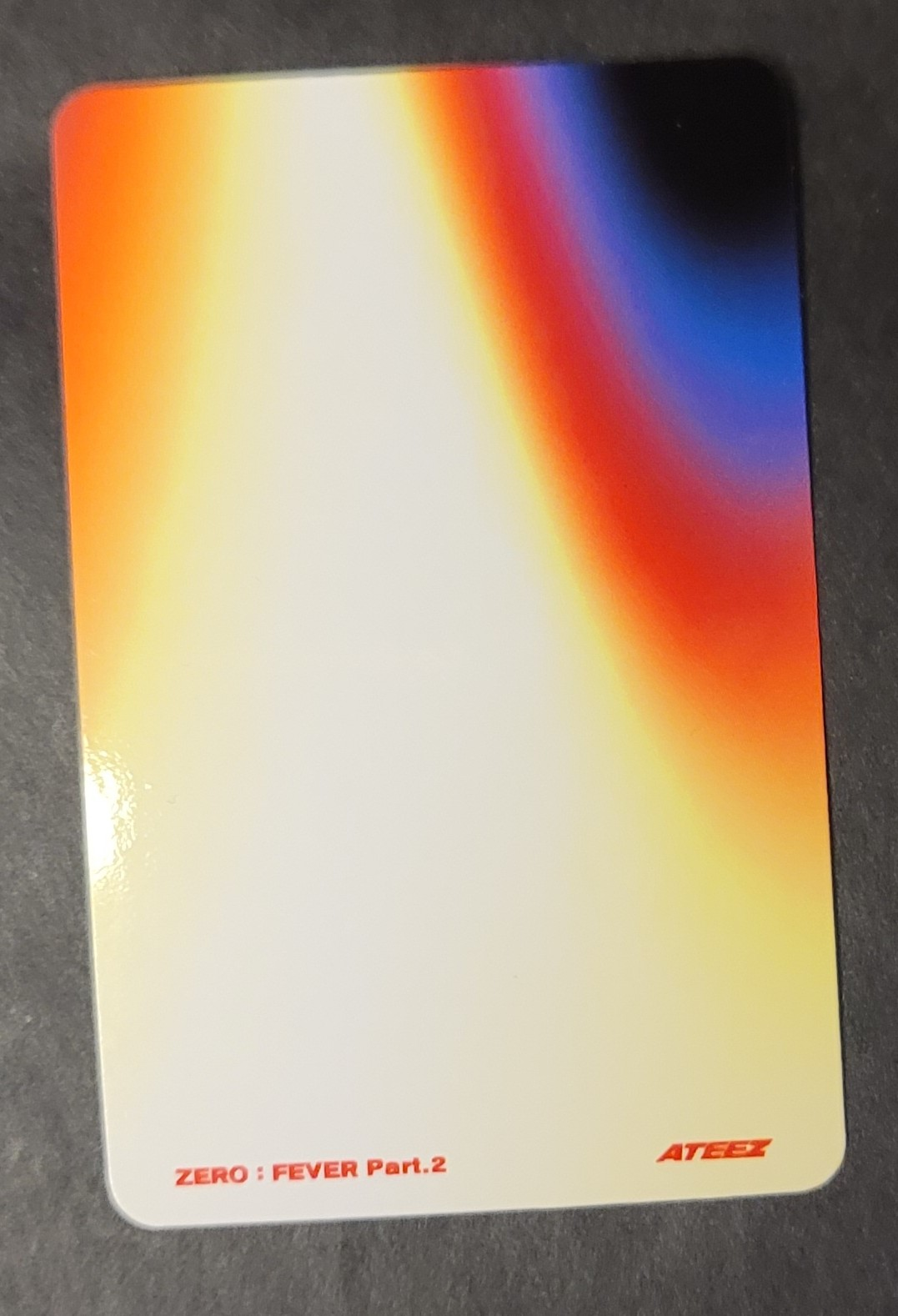 ATEEZ San ATEEZ - San - ZERO : FEVER Part.2 Album album photocard A version listing photo 2