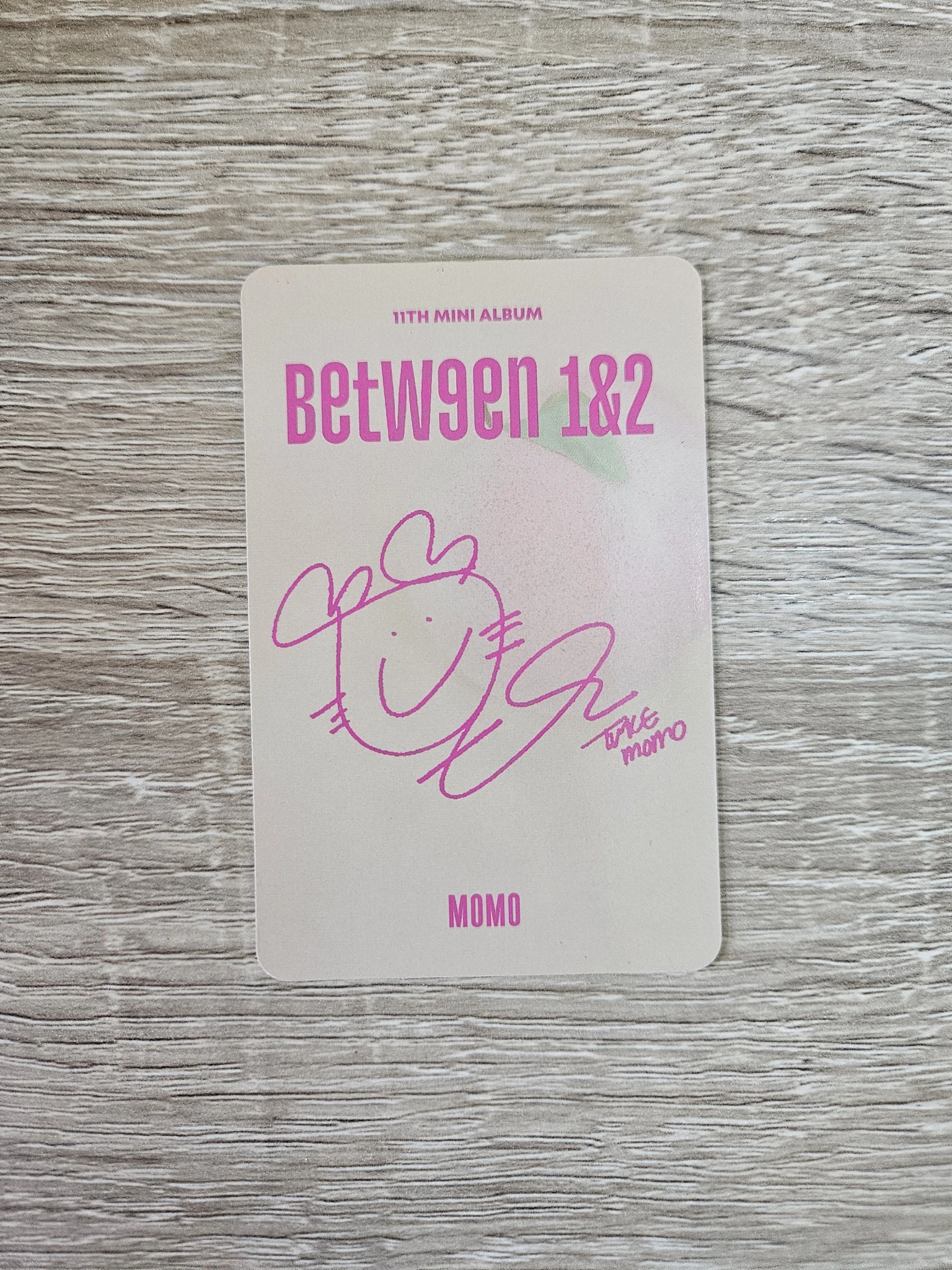 TWICE Momo TWICE-Momo-Album-BETWEEN 1&2 listing photo 2