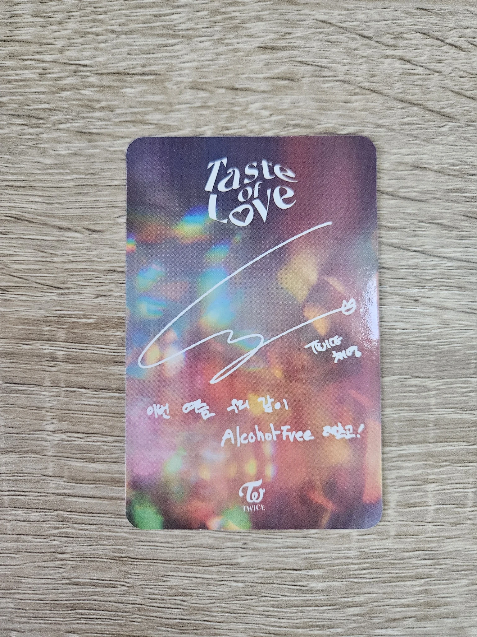 TWICE Chaeyoung TWICE - Chaeyoung - Taste of Love Album album photocard listing photo 2