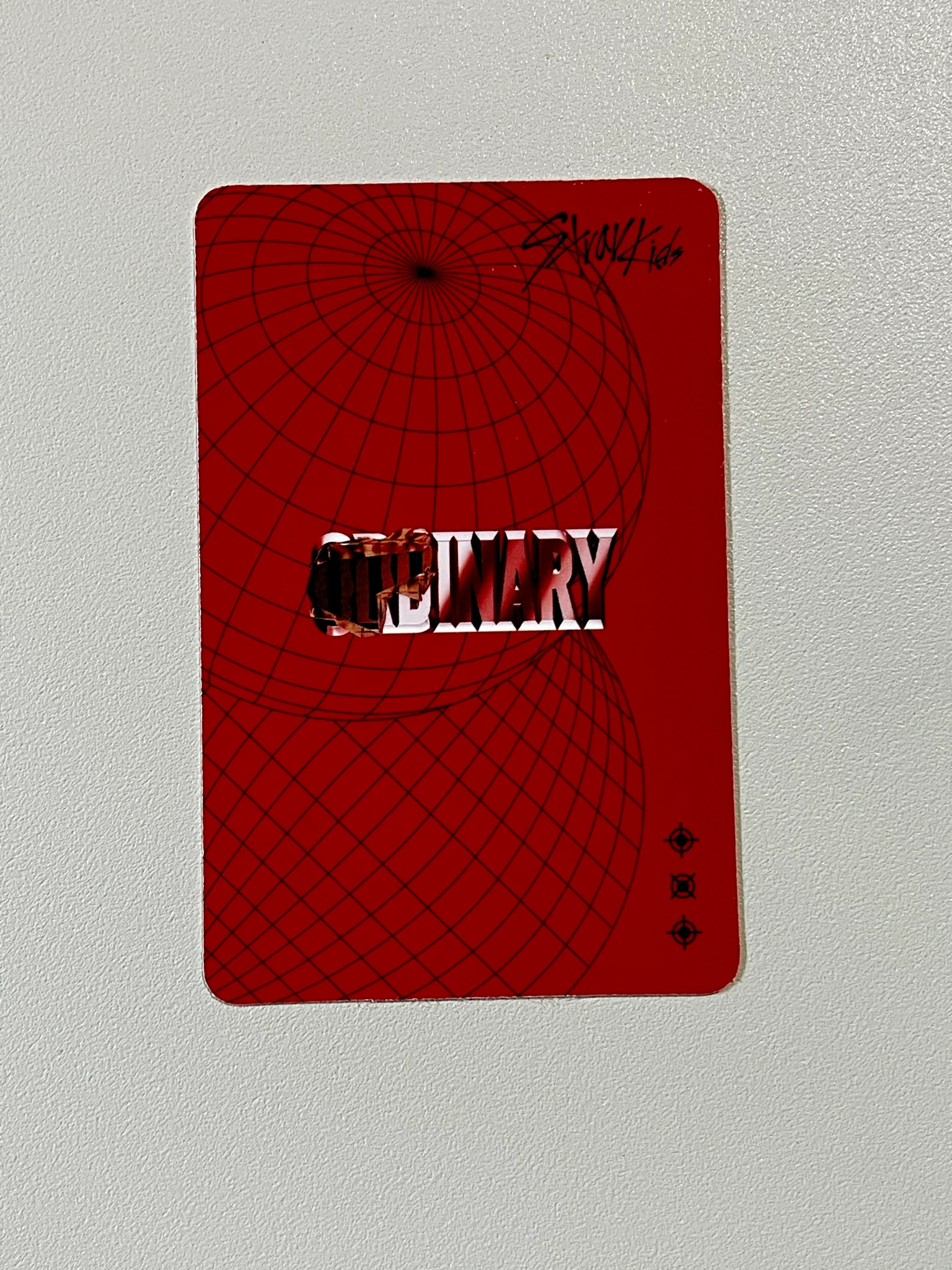 Stray Kids Bang Chan Stray Kids - Bang Chan - Oddinary Album album photocard Bang Chan listing photo 2