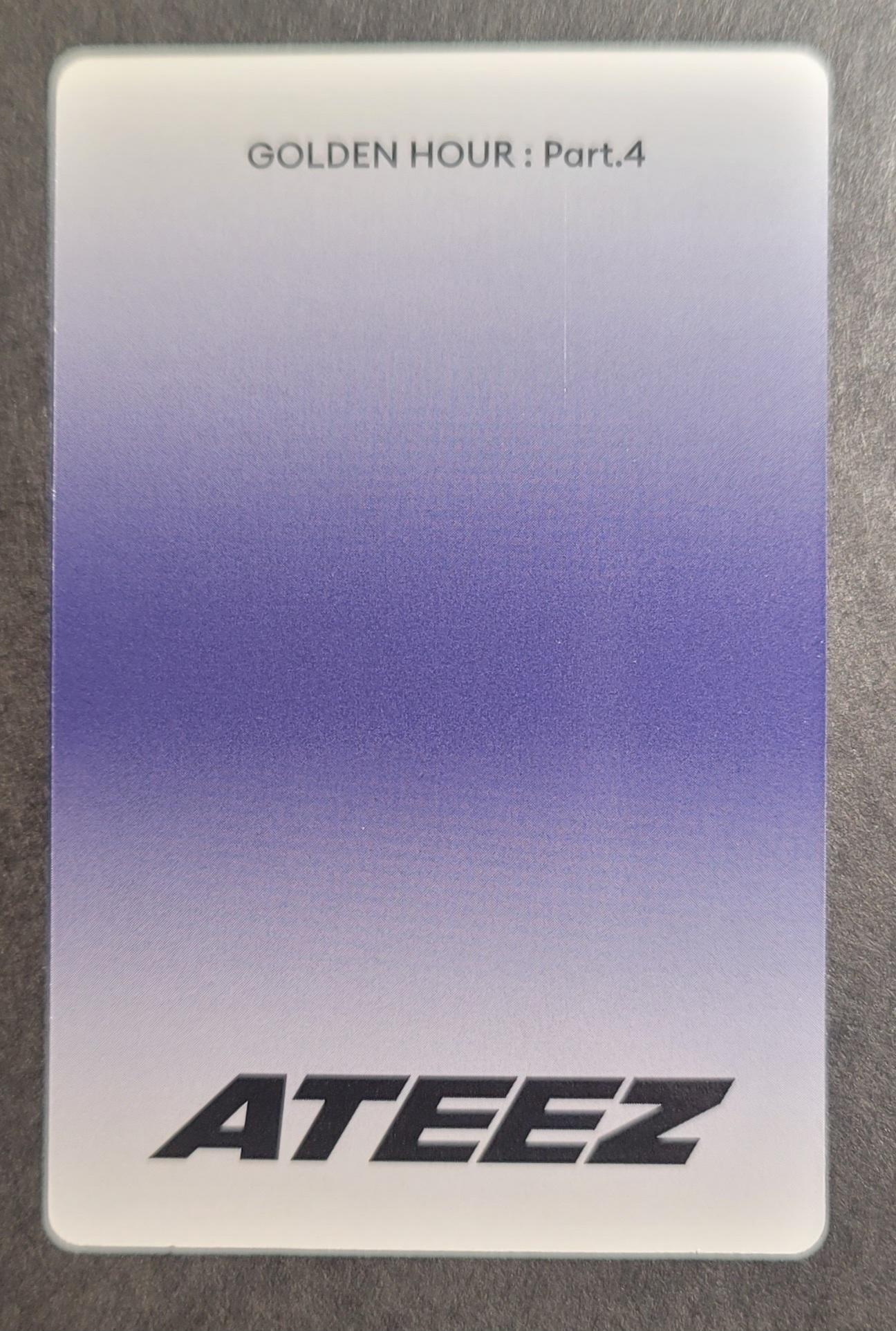 ATEEZ Yeosang ATEEZ - Yeosang - Golden Hour : Part.4 Album album photocard poca album listing photo 2