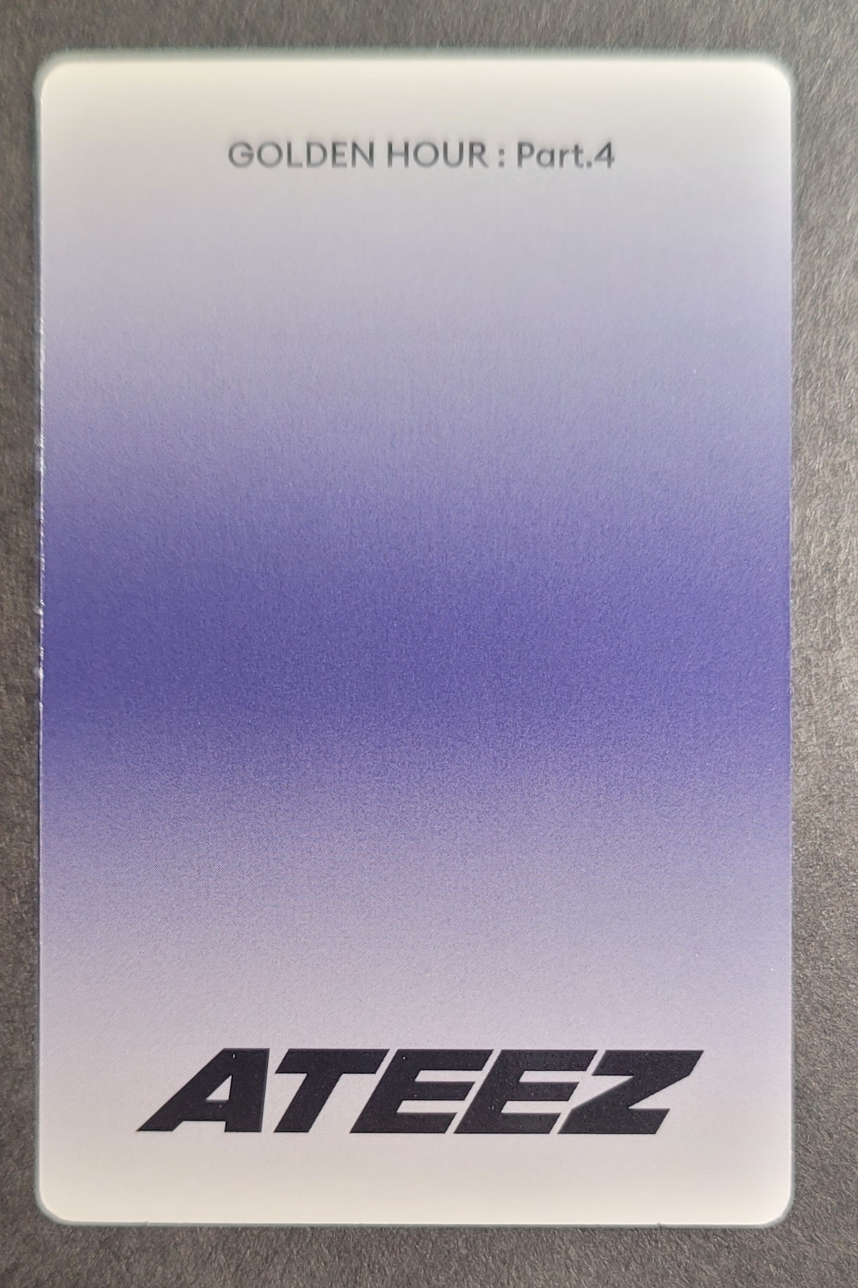 ATEEZ San ATEEZ - San - Golden Hour : Part.4 Album album photocard poca album listing photo 2