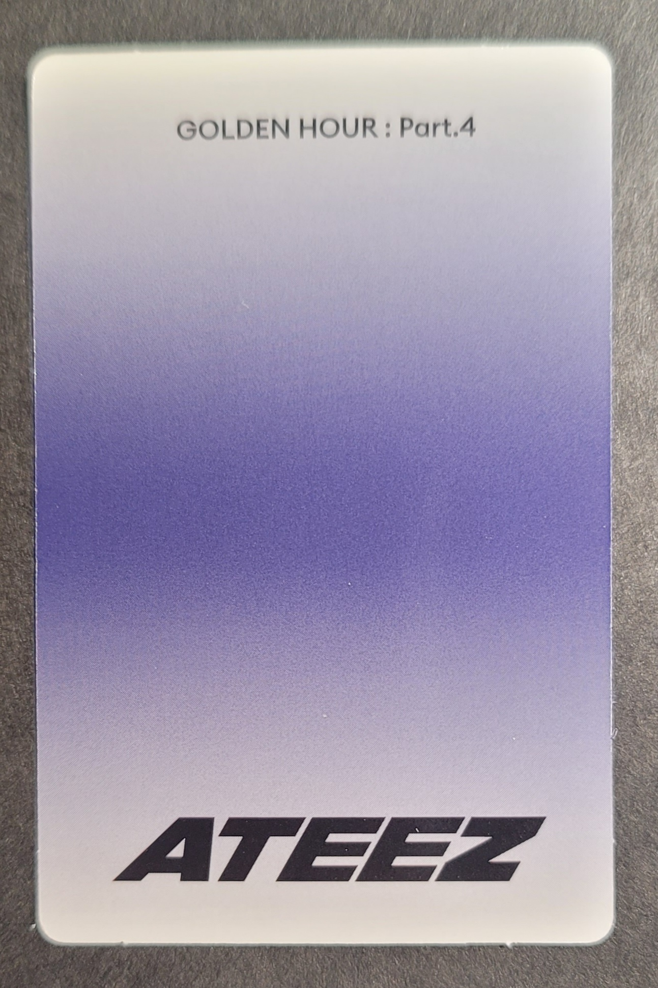 ATEEZ San ATEEZ - San - Golden Hour : Part.4 Album album photocard poca album listing photo 2