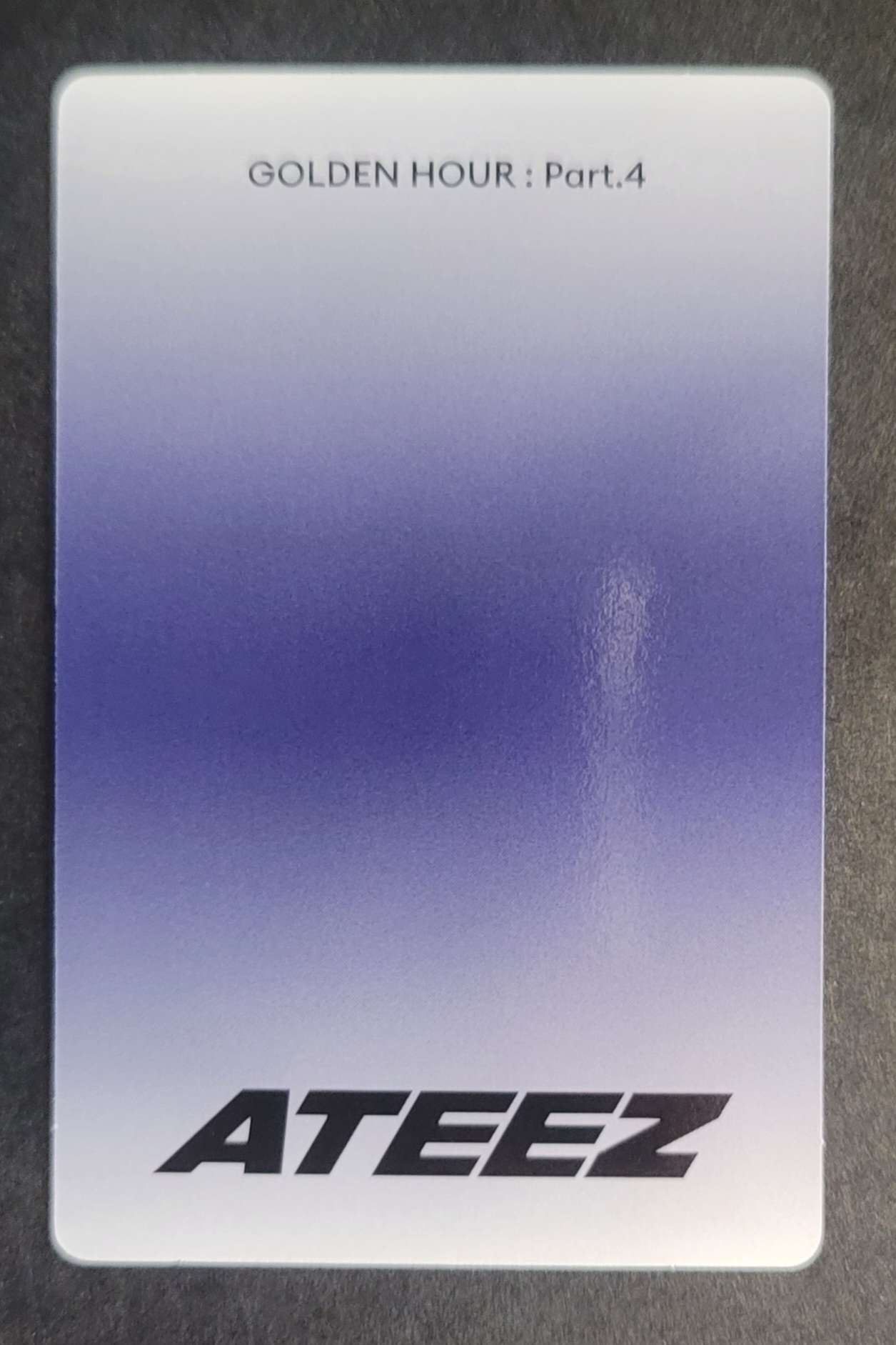 ATEEZ Wooyoung ATEEZ - Wooyoung - Golden Hour : Part.4 Album album photocard poca album listing photo 2