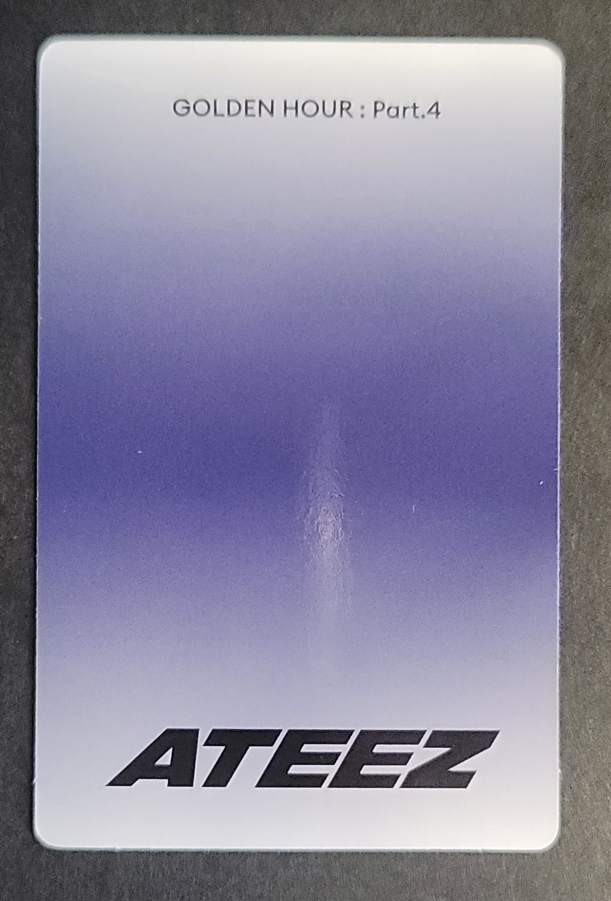ATEEZ Jongho ATEEZ - Jongho - Golden Hour : Part.4 Album poca album A version listing photo 2