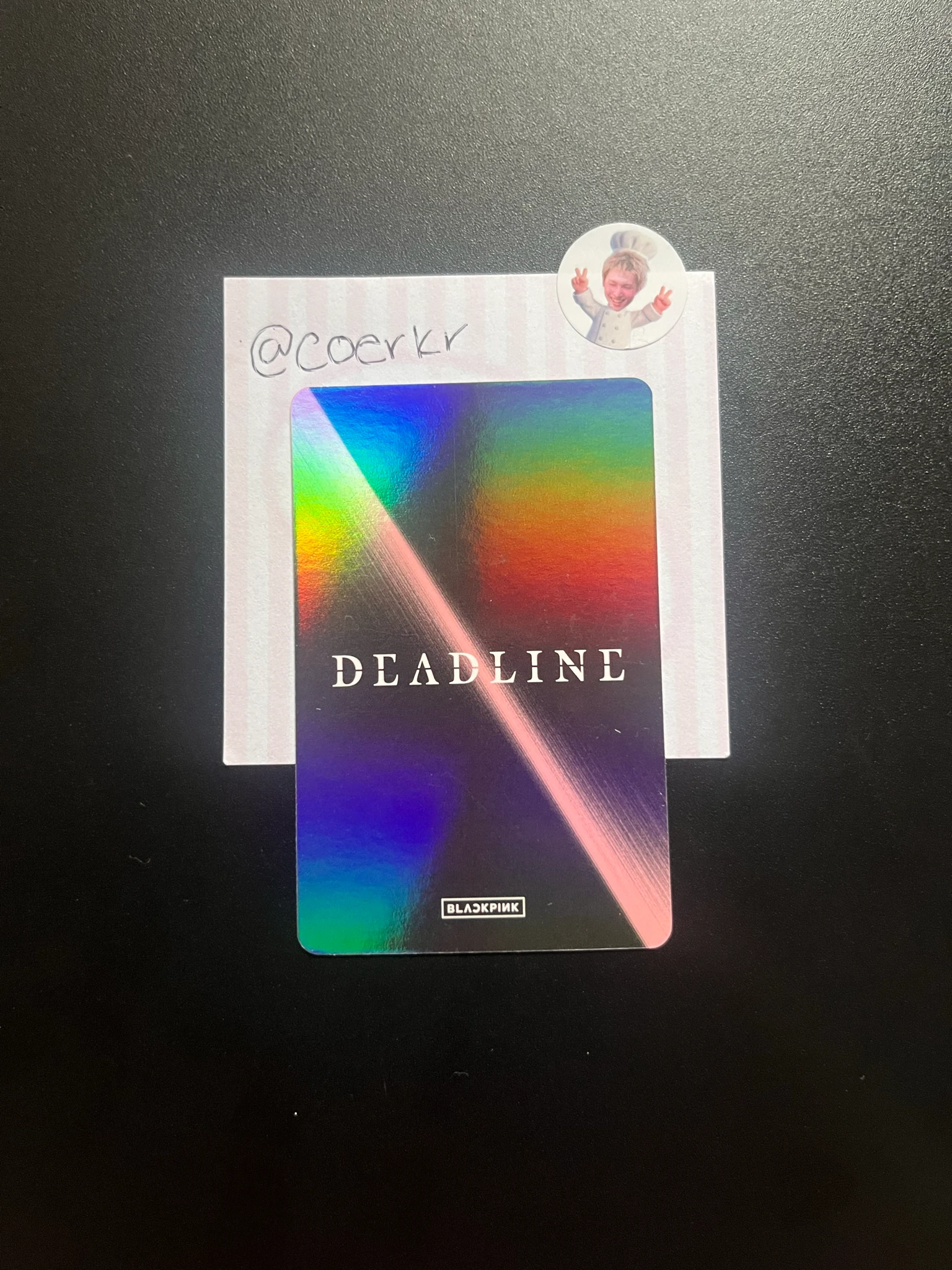 BLACKPINK Jennie BLACKPINK - Jennie - Deadline Album album photocard silver version listing photo 2