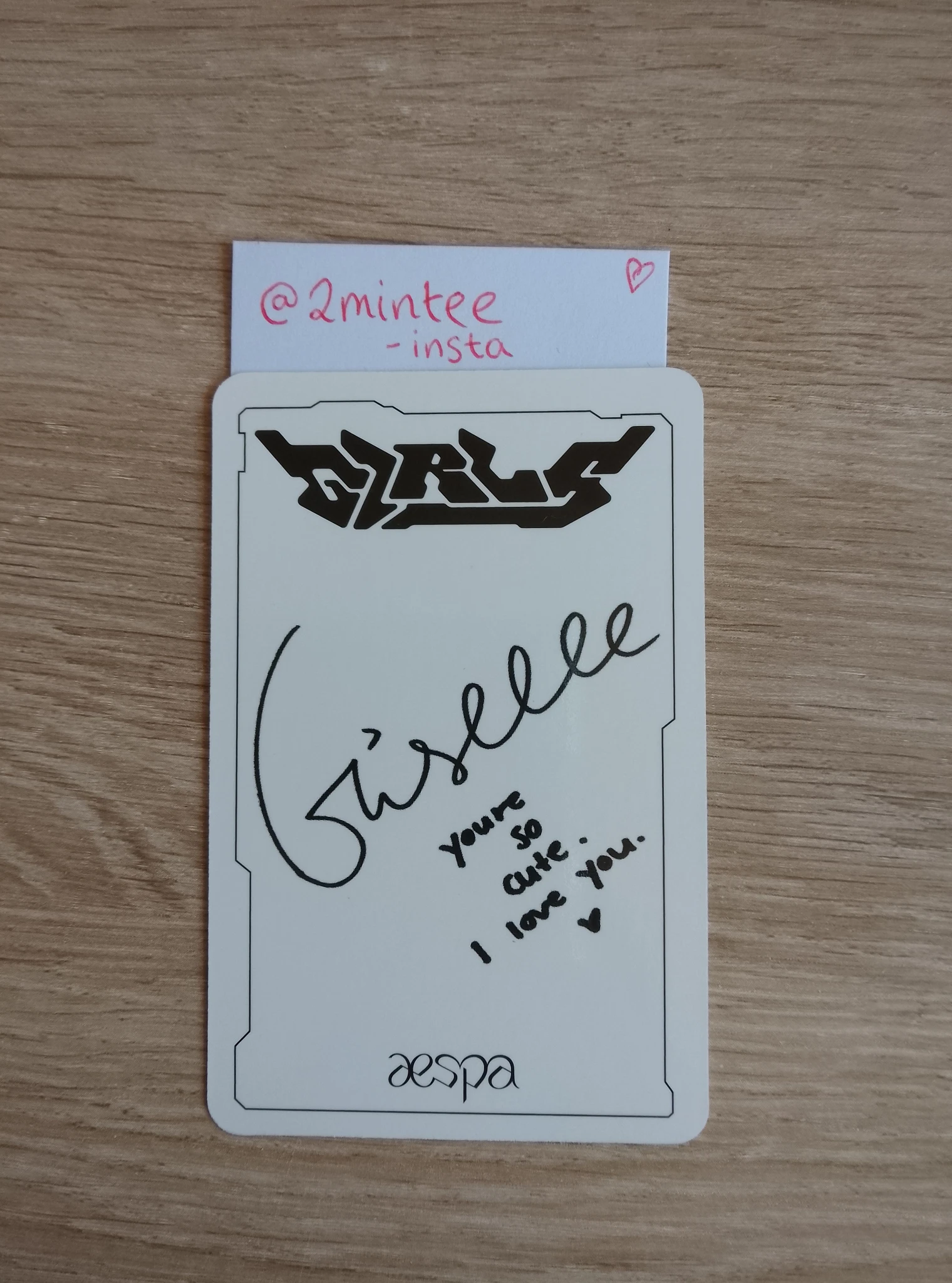 aespa Giselle AESPA - Giselle - Girls Album listing photo 2