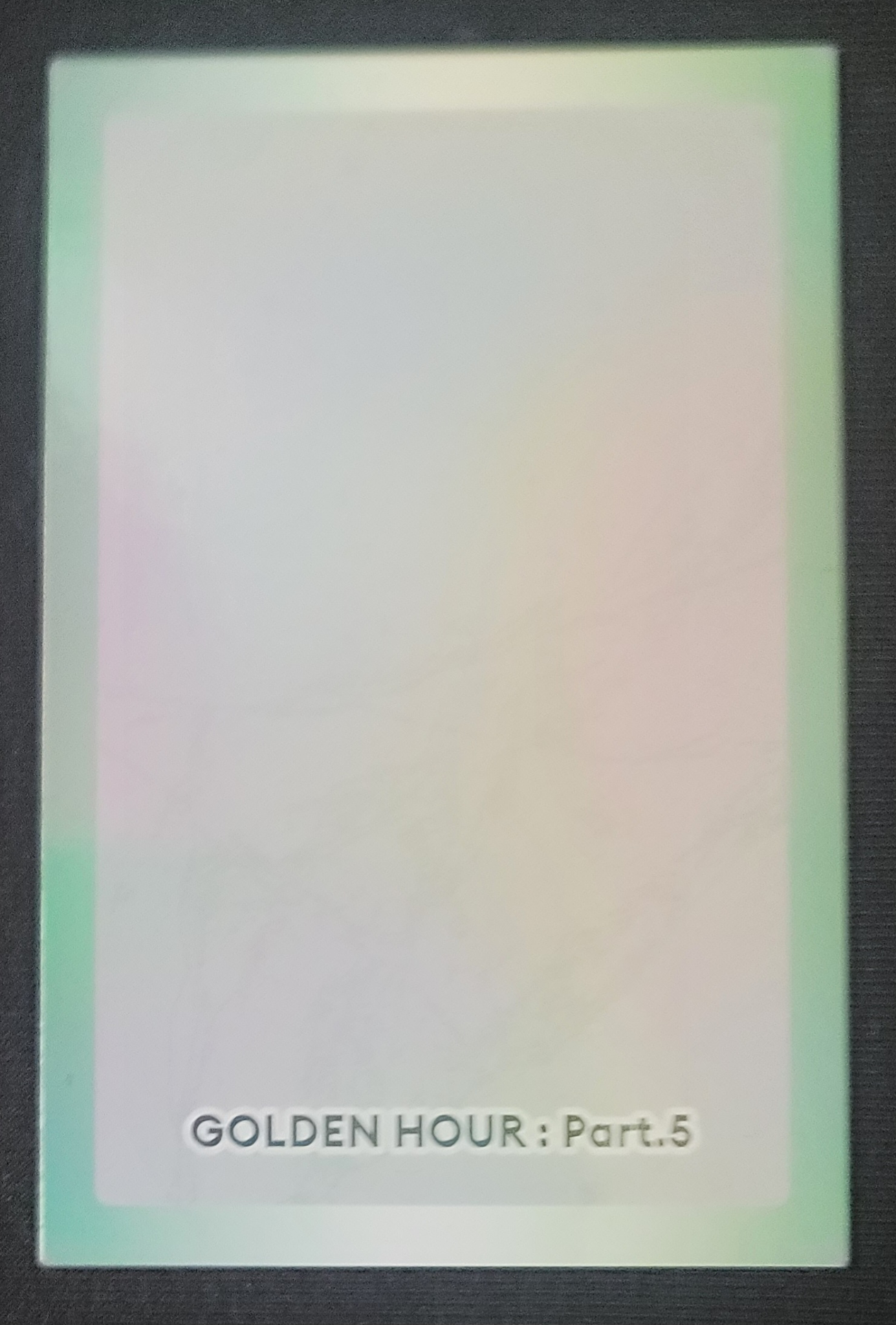 ATEEZ Yunho ATEEZ - Yunho - GOLDEN HOUR : Part.5 Album holographic (hologram) listing photo 2