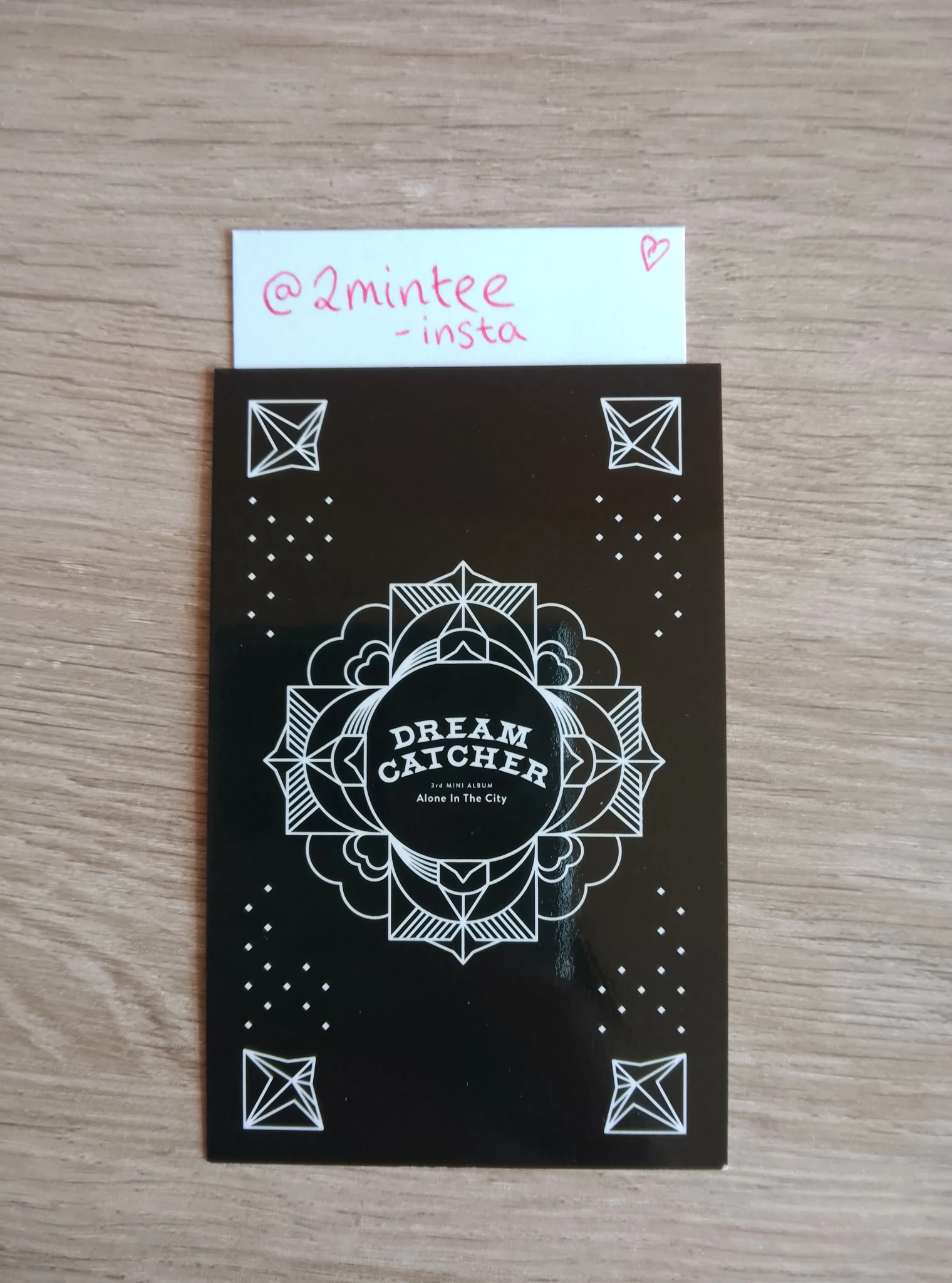 Dreamcatcher Gahyun Dreamcatcher - Gahyun - Alone In The City Album album photocard korean album light version shade version listing photo 2