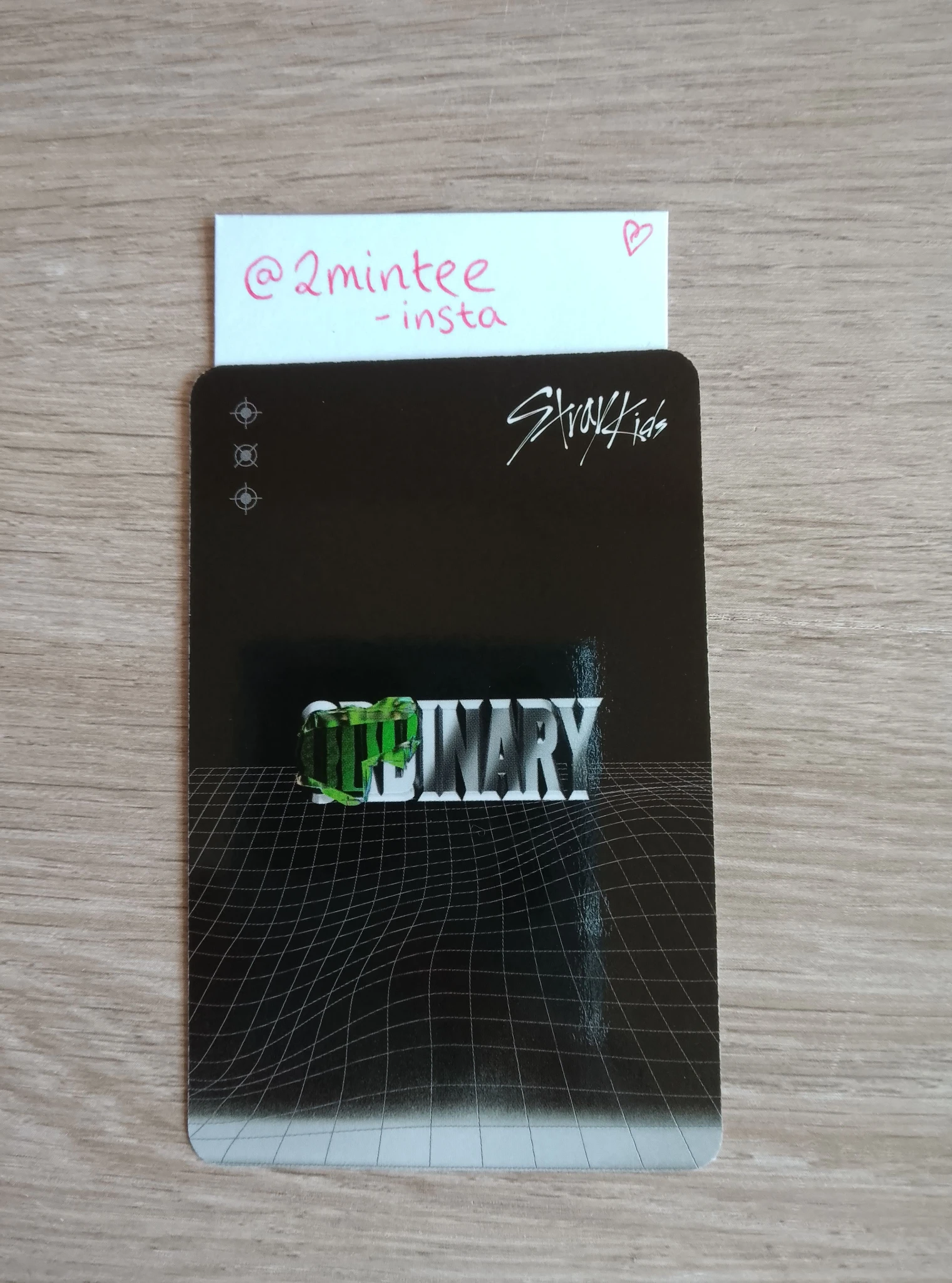 Stray Kids Bang Chan Stray Kids - Bang Chan - Oddinary Album album photocard Bang Chan listing photo 2