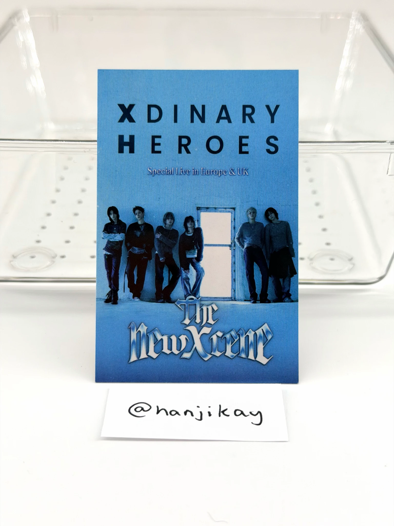 Xdinary Heroes Gunil Xdinary Heroes - Gunil - The New Xcene - Europe & UK Tour 2026 Event vip ticket benefit photocard set concert benefit europe tour printed signed listing photo 2