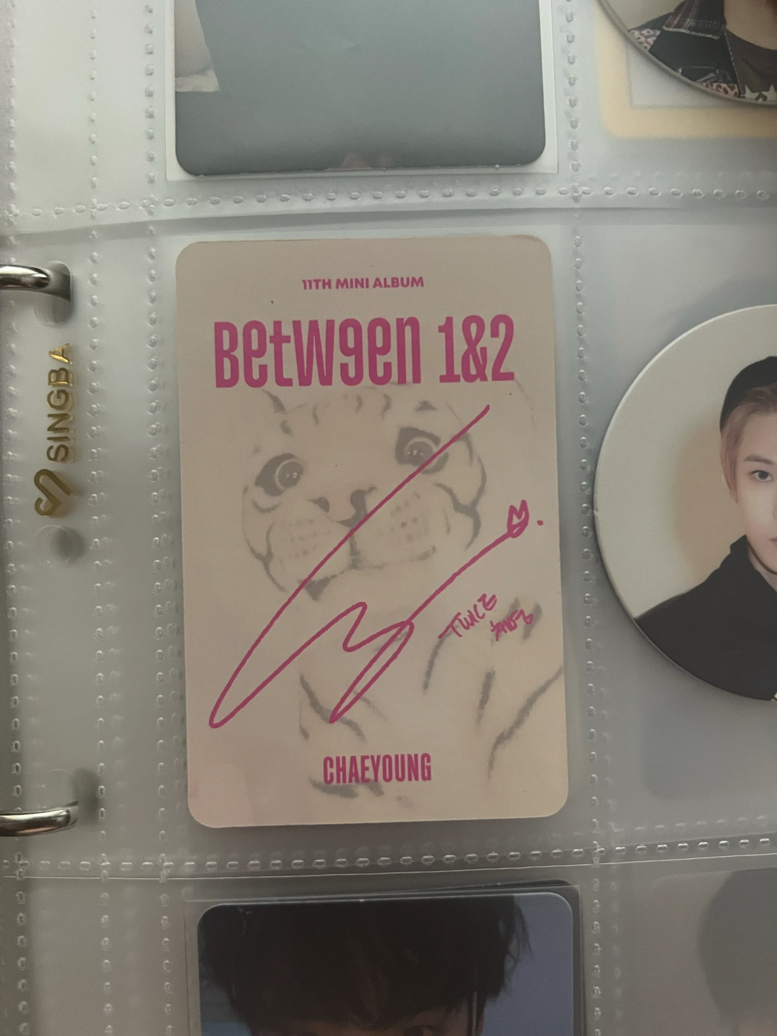 TWICE Chaeyoung TWICE-Chaeyoung-Album-BETWEEN 1&2 listing photo 2