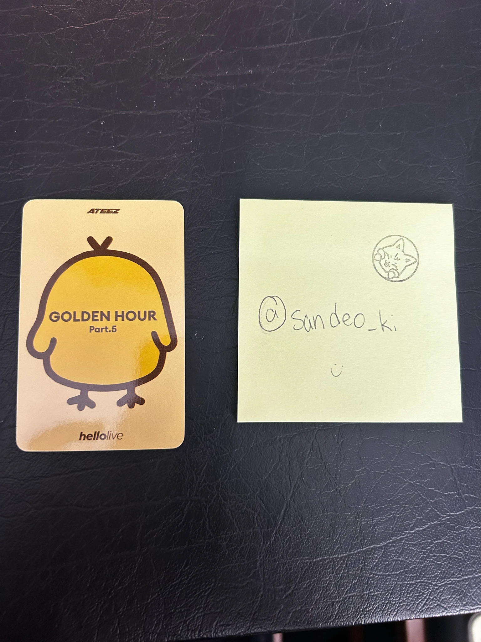 ATEEZ Seonghwa ATEEZ - Seonghwa - GOLDEN HOUR : Part.5 Album hellolive video call (fancall) round 3 listing photo 2