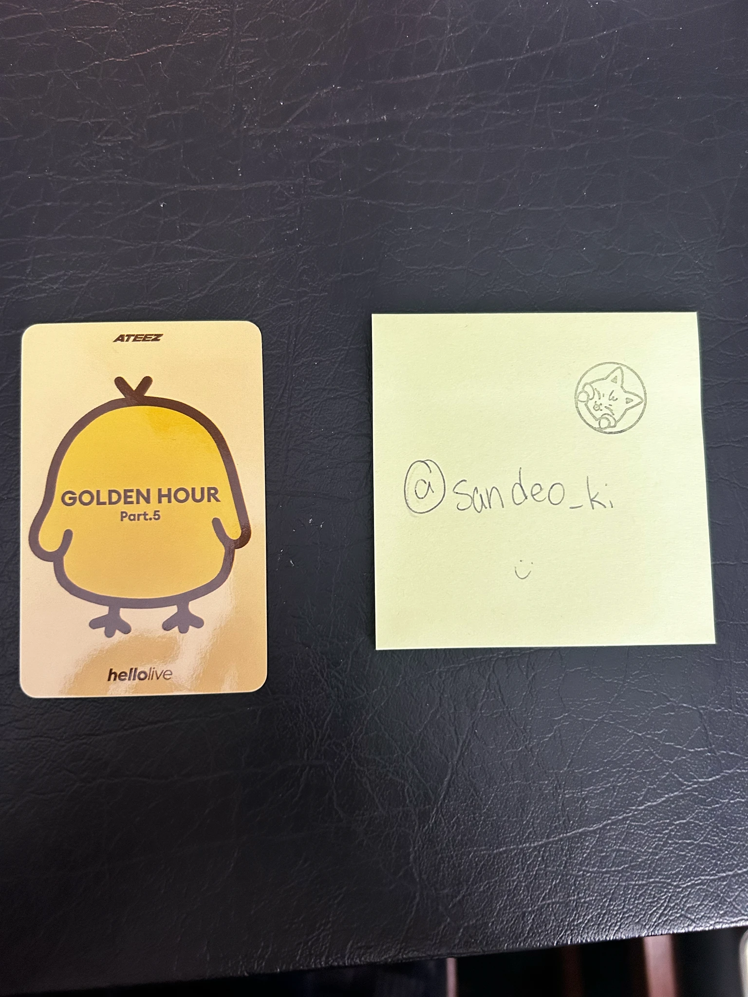 ATEEZ Yeosang ATEEZ - Yeosang - GOLDEN HOUR : Part.5 Album hellolive video call (fancall) round 3 listing photo 2