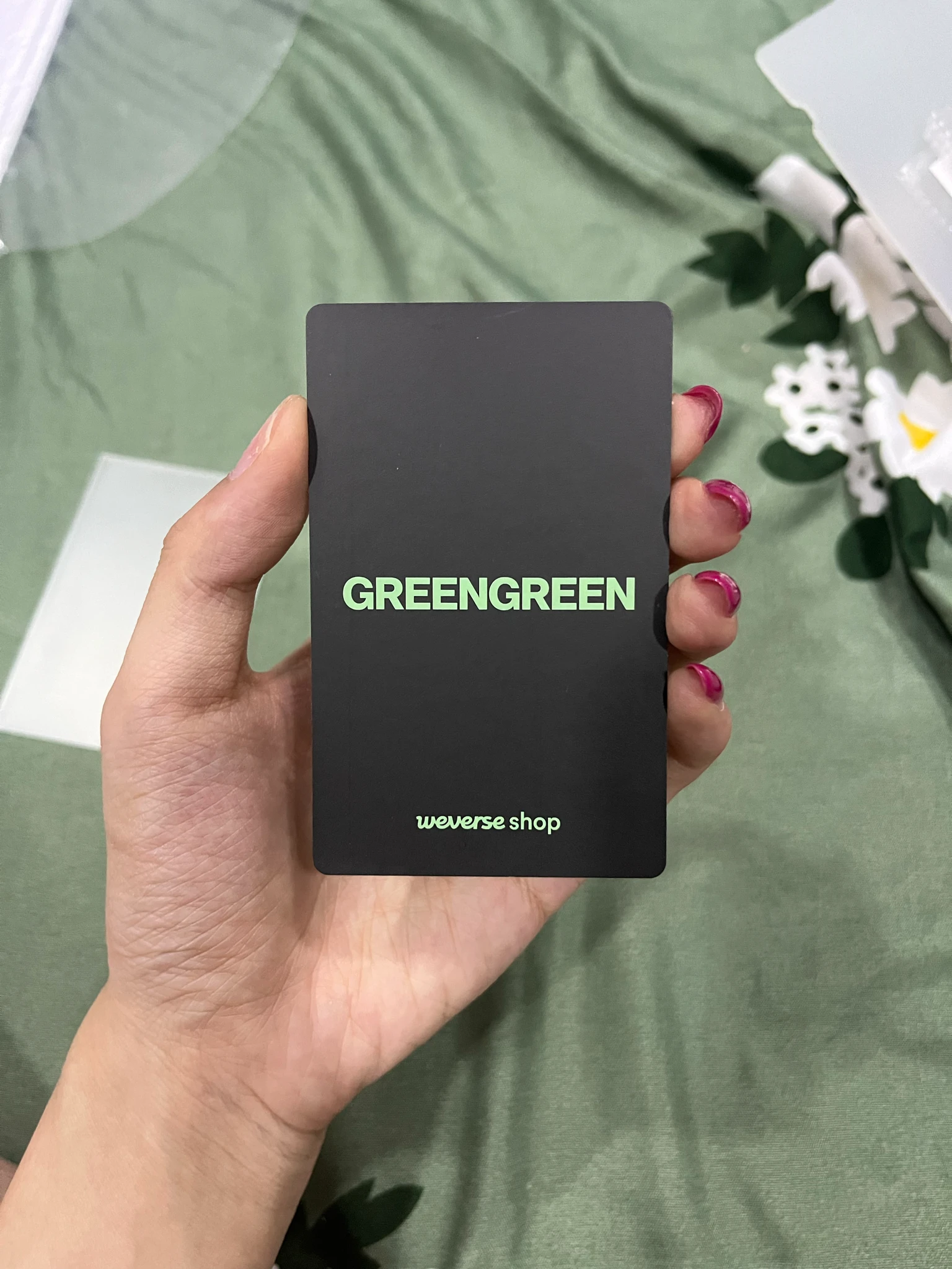 CORTIS Seonghyeon CORTIS - Seonghyeon - GREENGREEN Album pob (pre-order benefit) release event listing photo 2