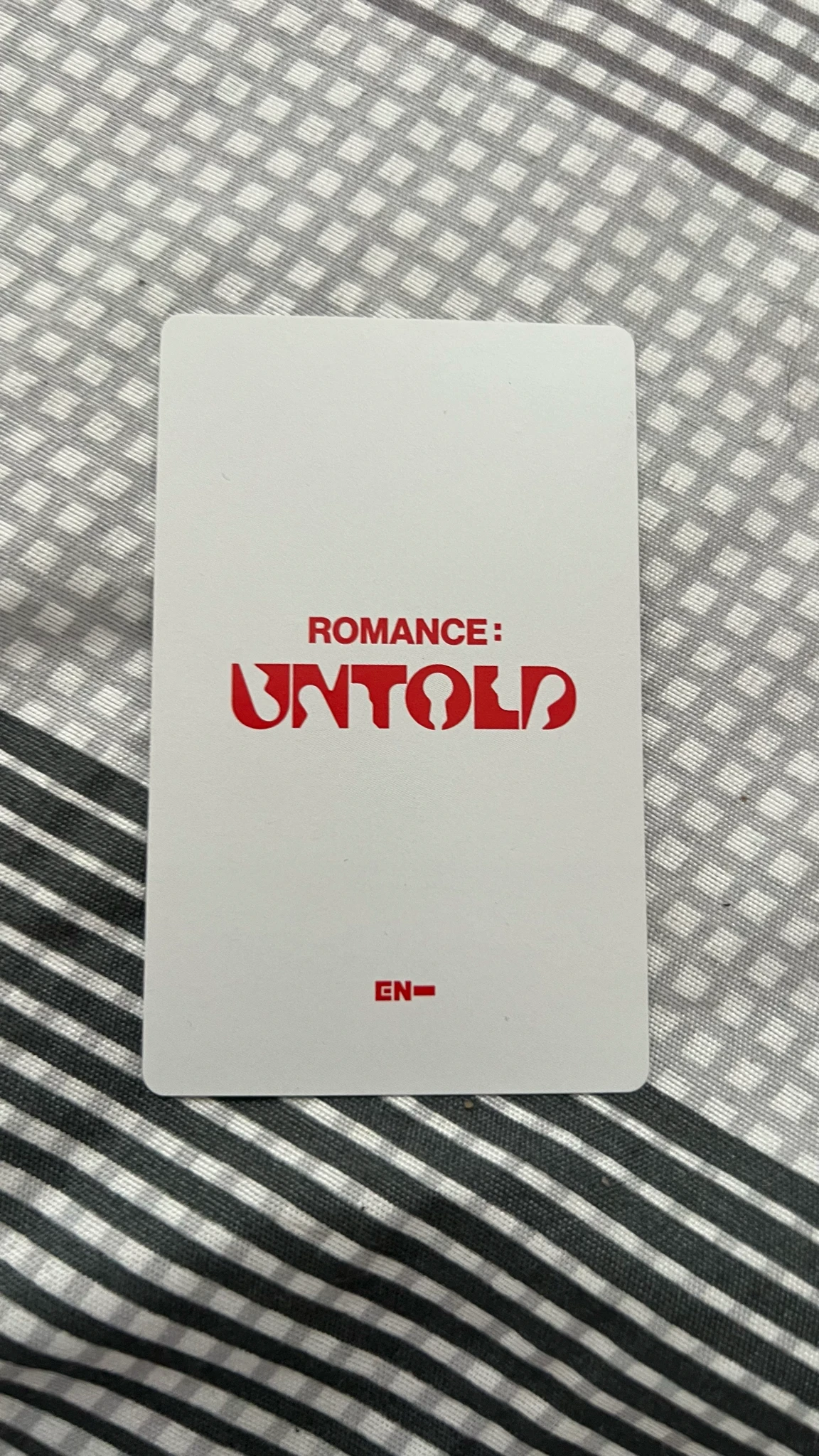 ENHYPEN Evan (Heeseung) ENHYPEN - Heeseung - ROMANCE: UNTOLD Album listing photo 2