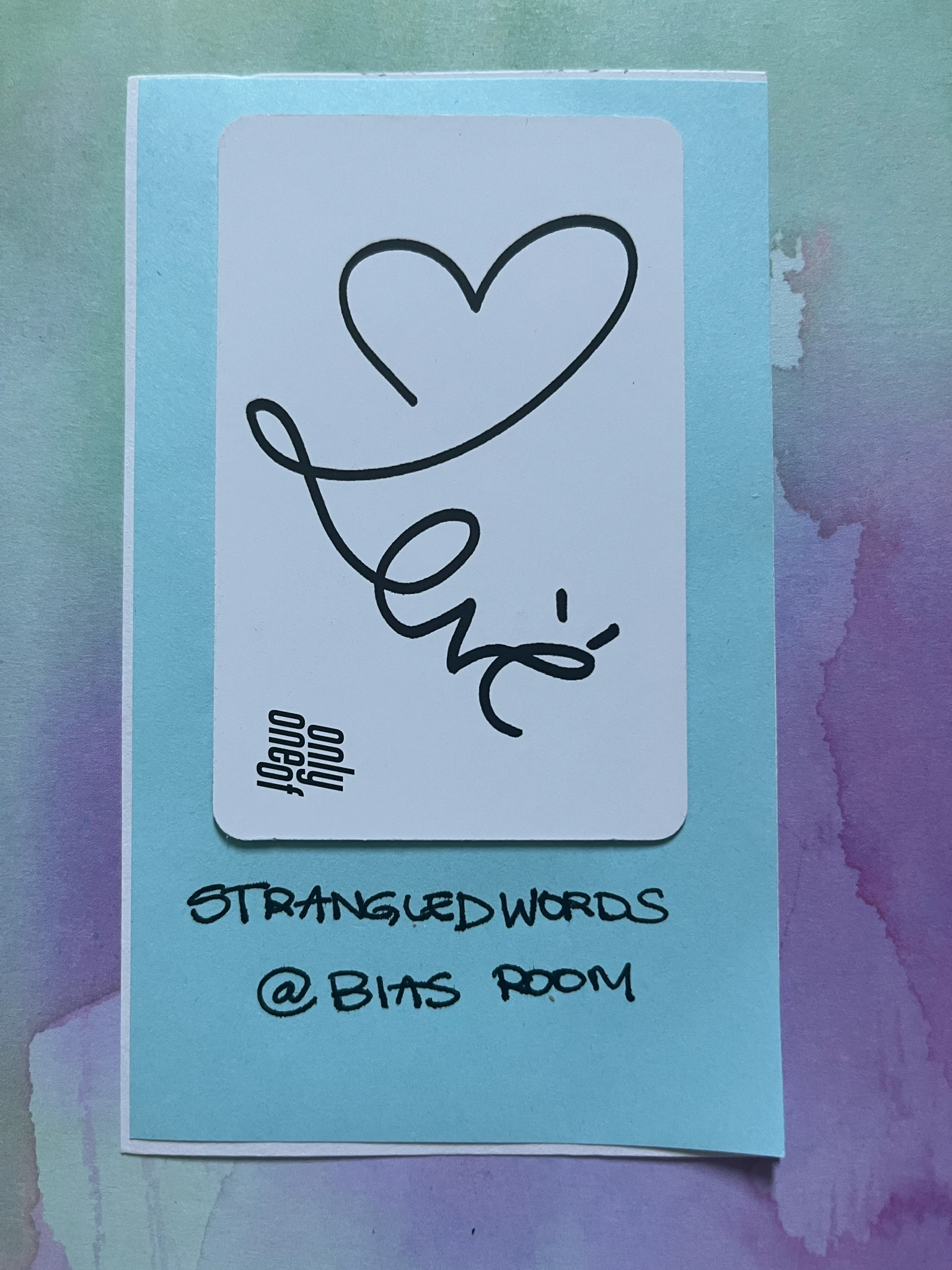 OnlyOneOf Jisung (ex. Love) OnlyOneOf - Jisung (ex. Love) - unknown art pics 0.1 Other photocard set listing photo 2