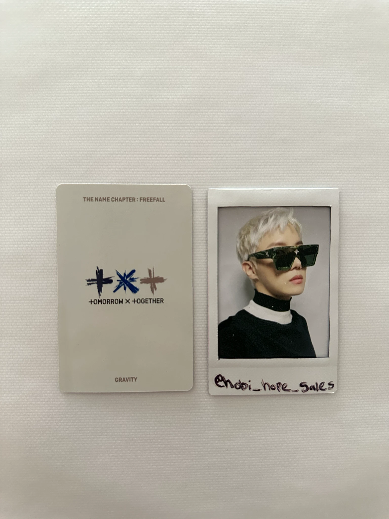 TOMORROW X TOGETHER Beomgyu TOMORROW X TOGETHER - Beomgyu - The Name Chapter: Freefall Album album photocard gravity ver. listing photo 2