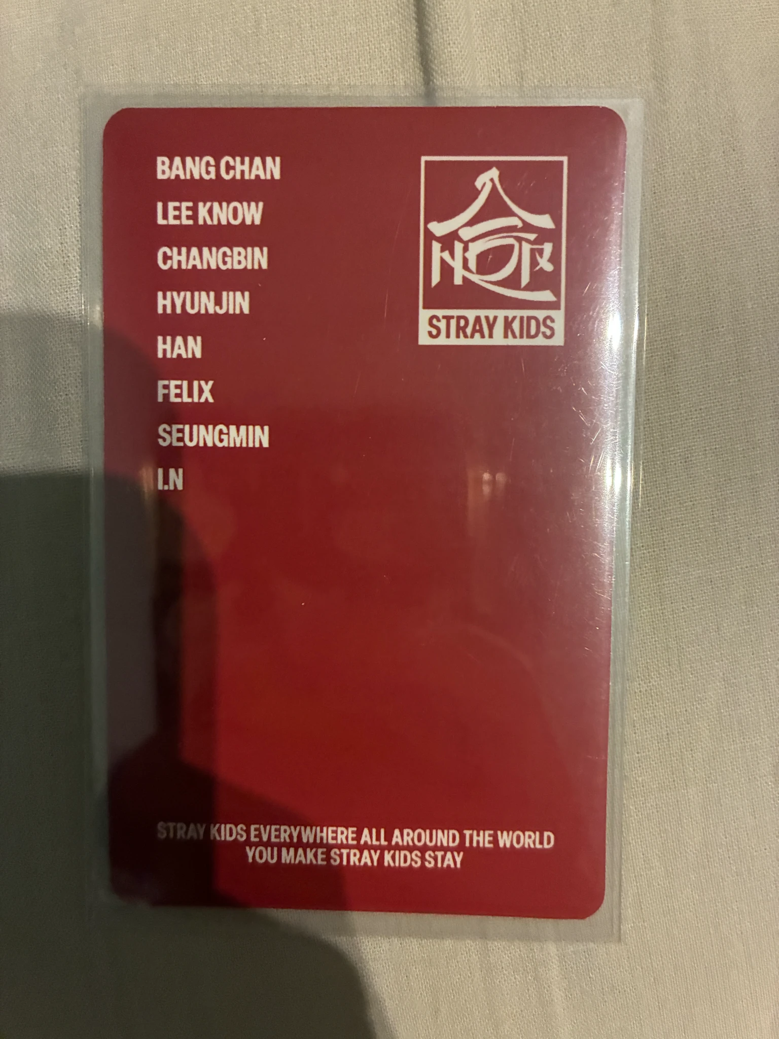 Stray Kids Hyunjin Stray Kids - Hyunjin - HOP Album pre-order benefit (pob) jyp shop listing photo 2