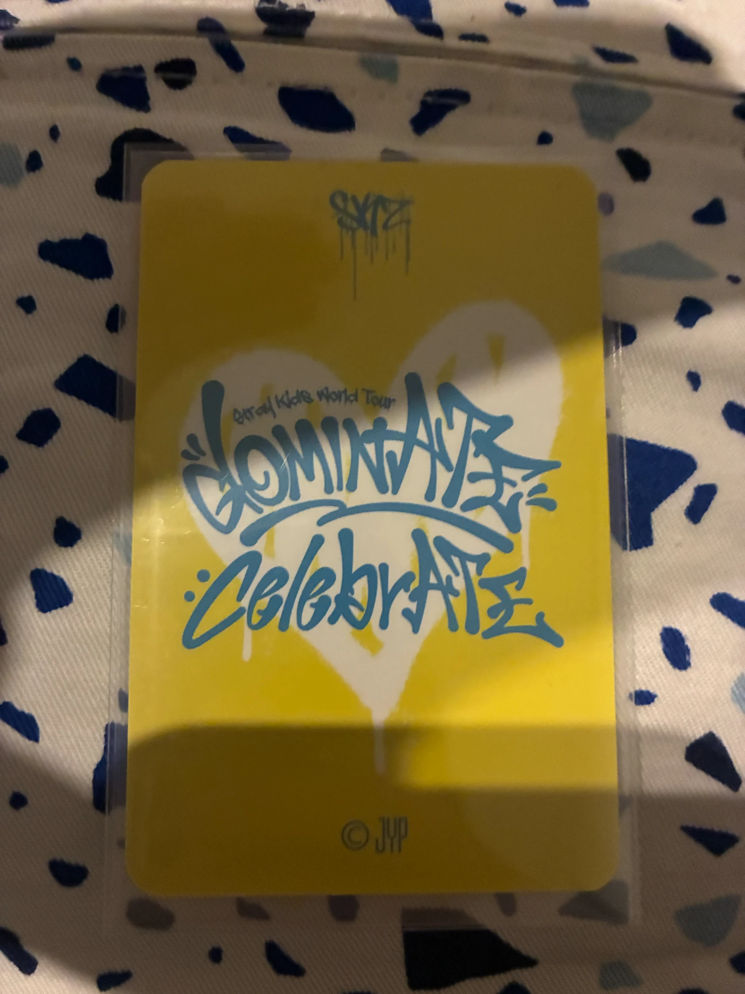 Stray Kids Bang Chan Stray Kids - Bang Chan - dominATE: celebrATE Pop-Up Store Event purchase benefit venue-limited pop-up store merch photocard FPO listing photo 2