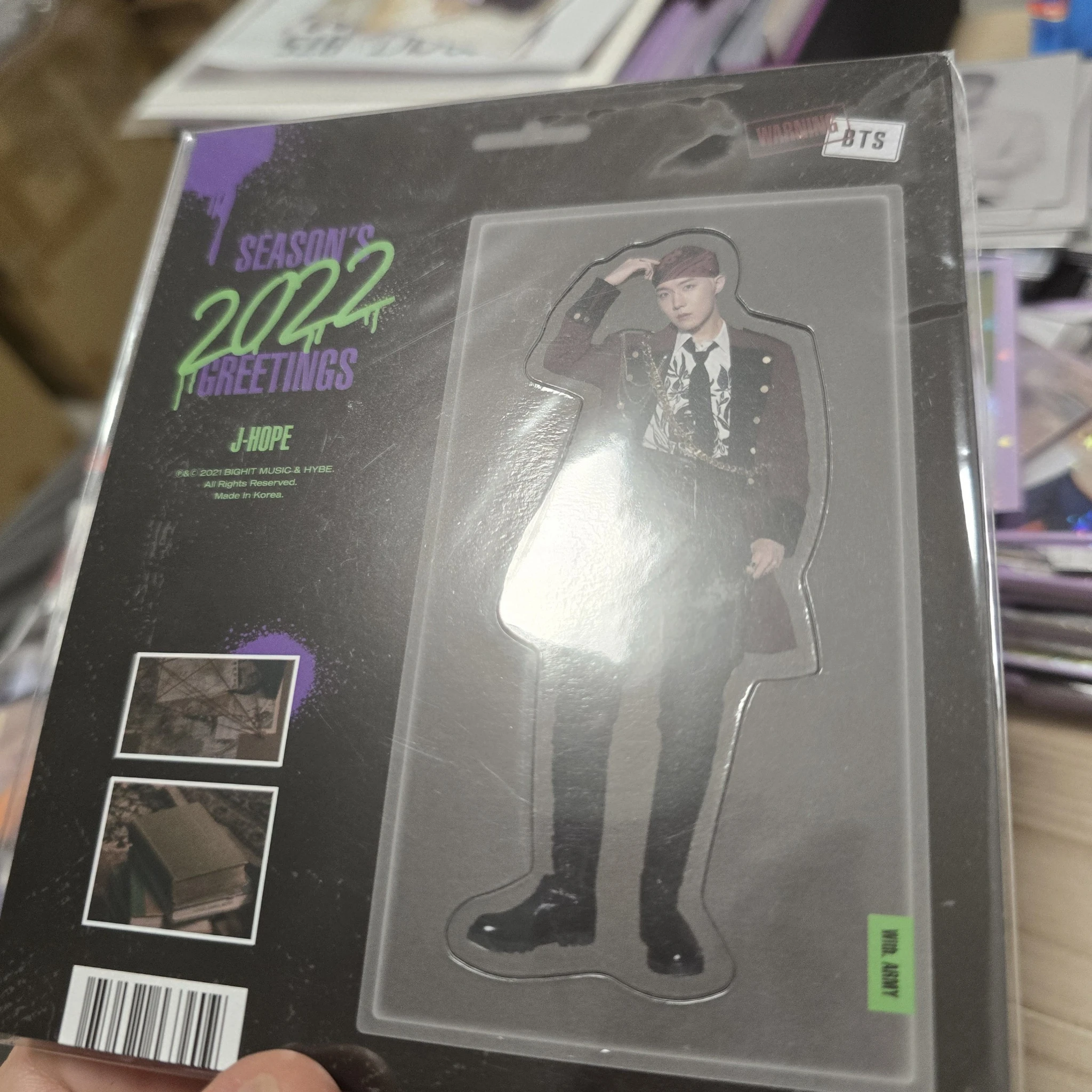 BTS j-hope BTS - j-hope - 2022 Season’s Greetings Other magnet listing photo 2