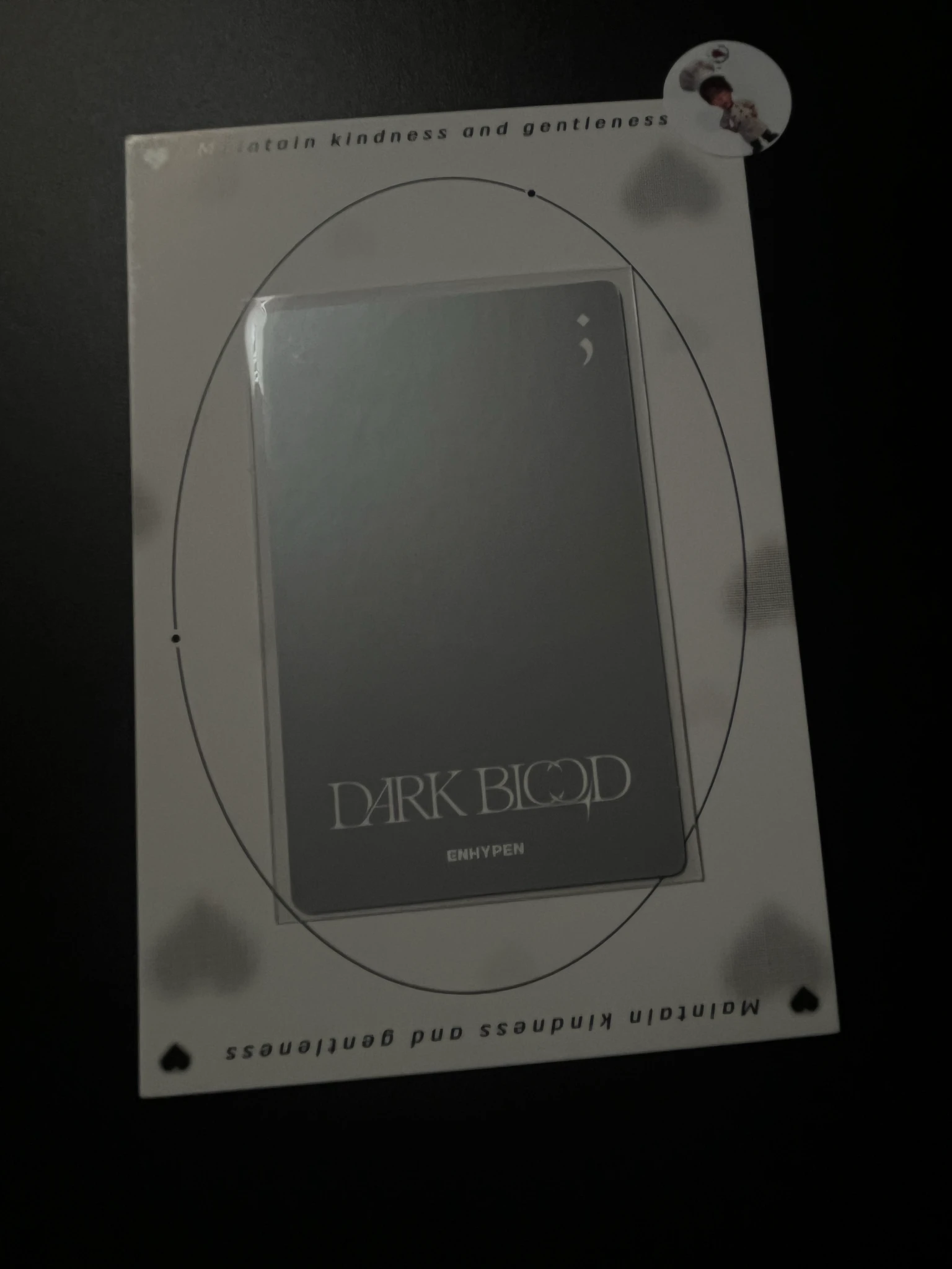 ENHYPEN Ni-ki ENHYPEN - Ni-ki - DARK BLOOD Album engene version album photocard korean album concept version listing photo 2